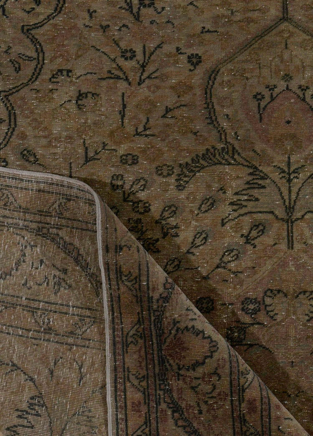Darveth Linen Vintage El Dokuma Yün Halı 292 x 197 cm