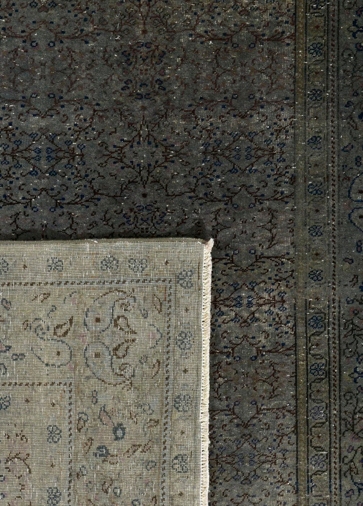 Nocturne Vintage El Dokuma Yün Halı 286 x 195 cm - Borr Halı