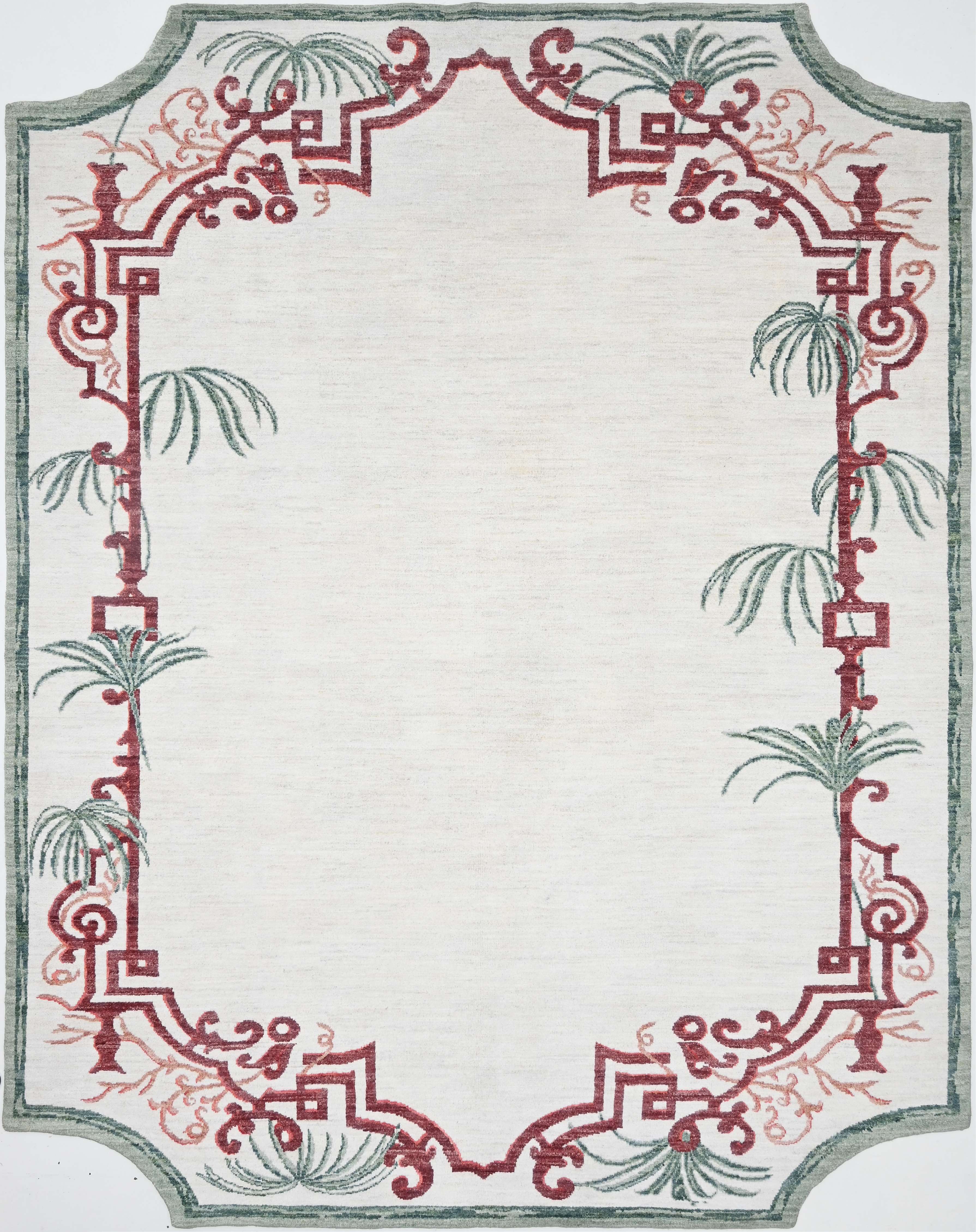 Palmera Frame El Dokuma Yün Halı 310X245 cm