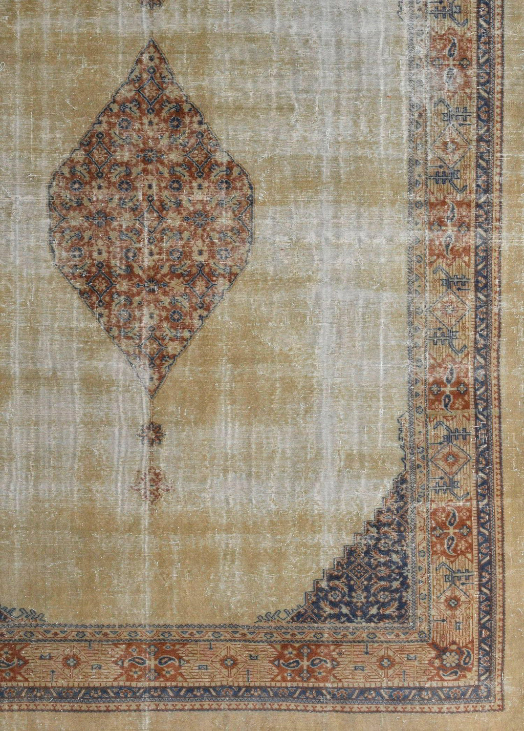 Ushvane Vintage El Dokuma Yün Halı 332 x 243 cm