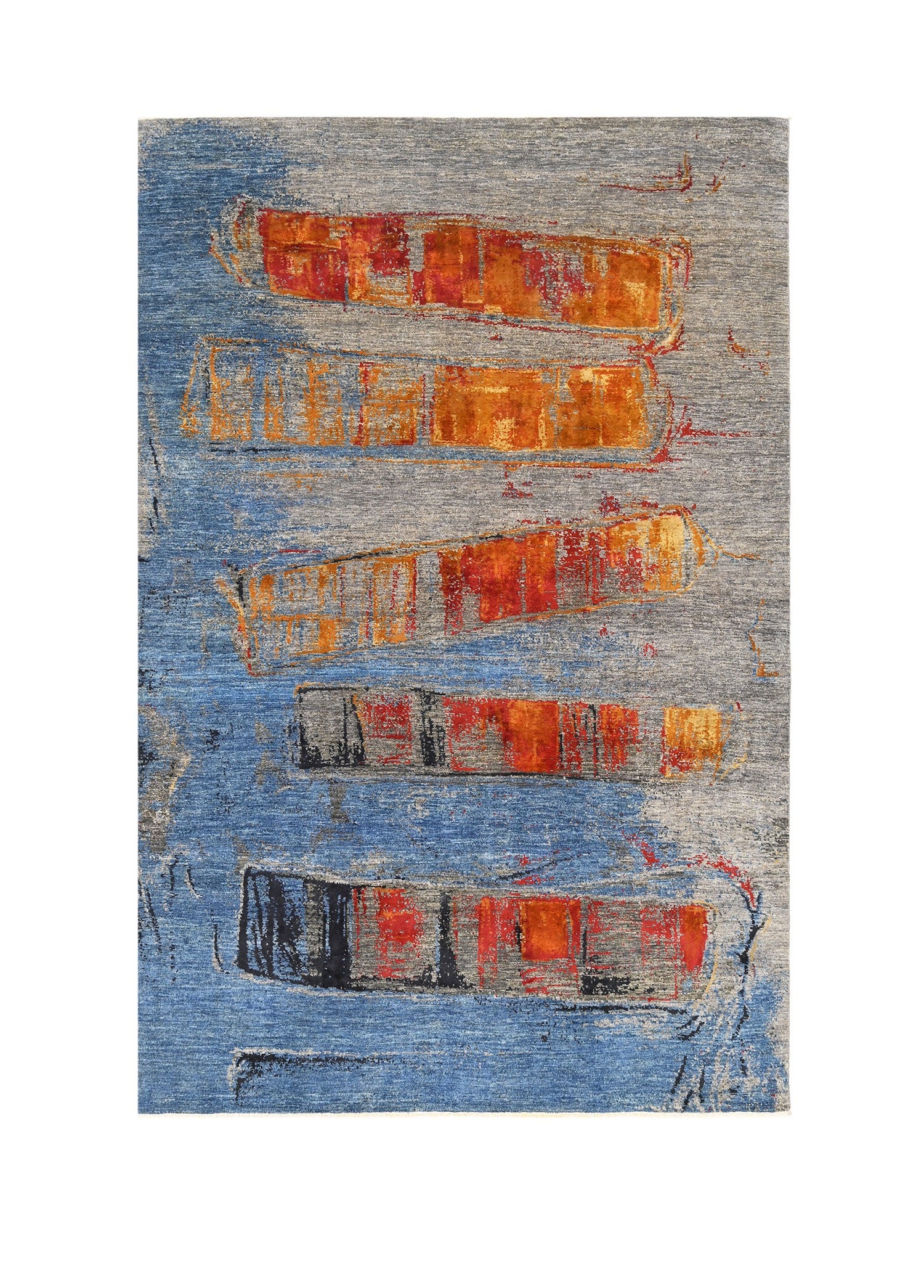 Fresco El Dokuma Yün ve İpek Halı 306x201 cm