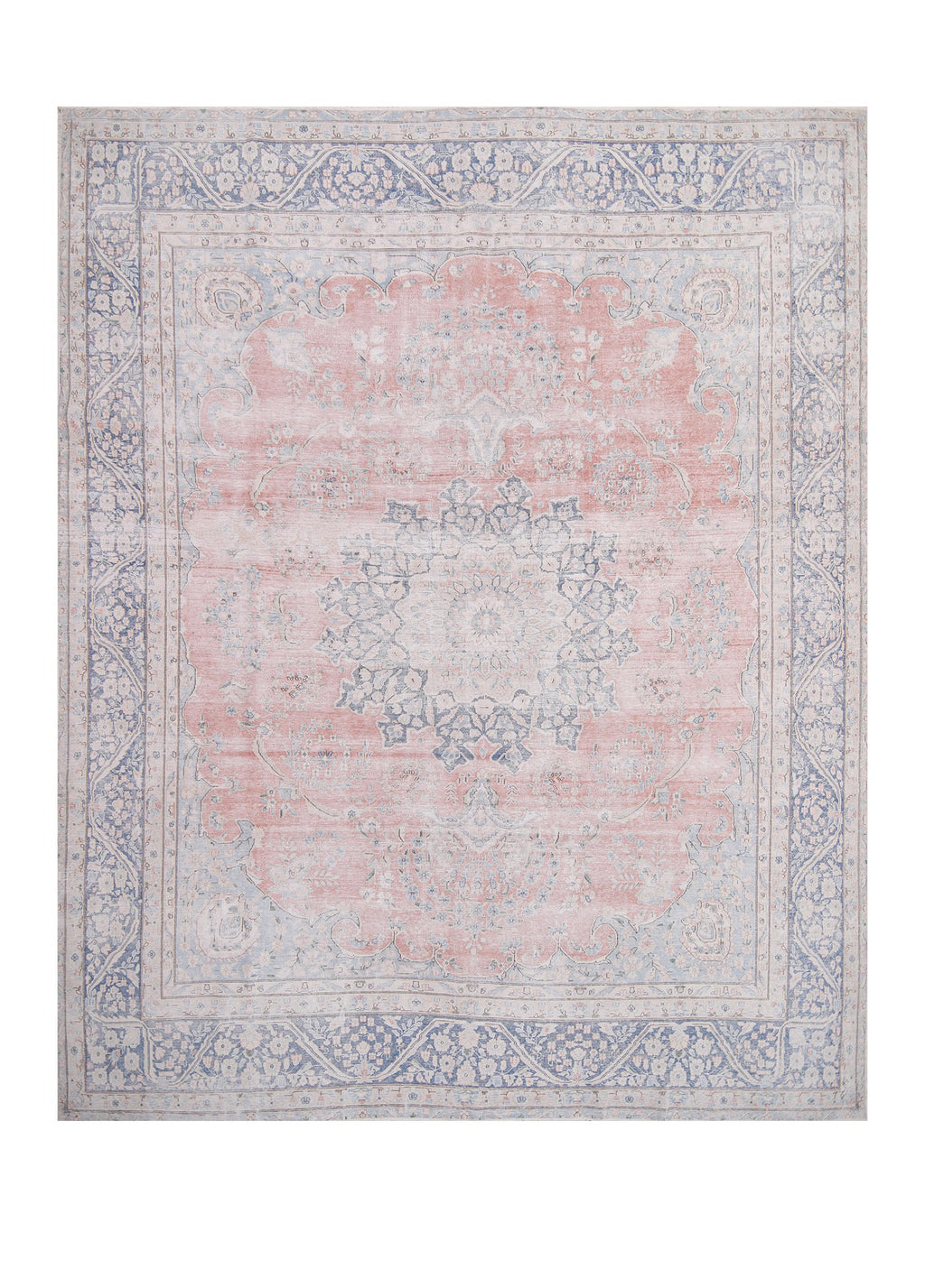 Persian Antique Yün El Dokuma Halı 391x302 cm