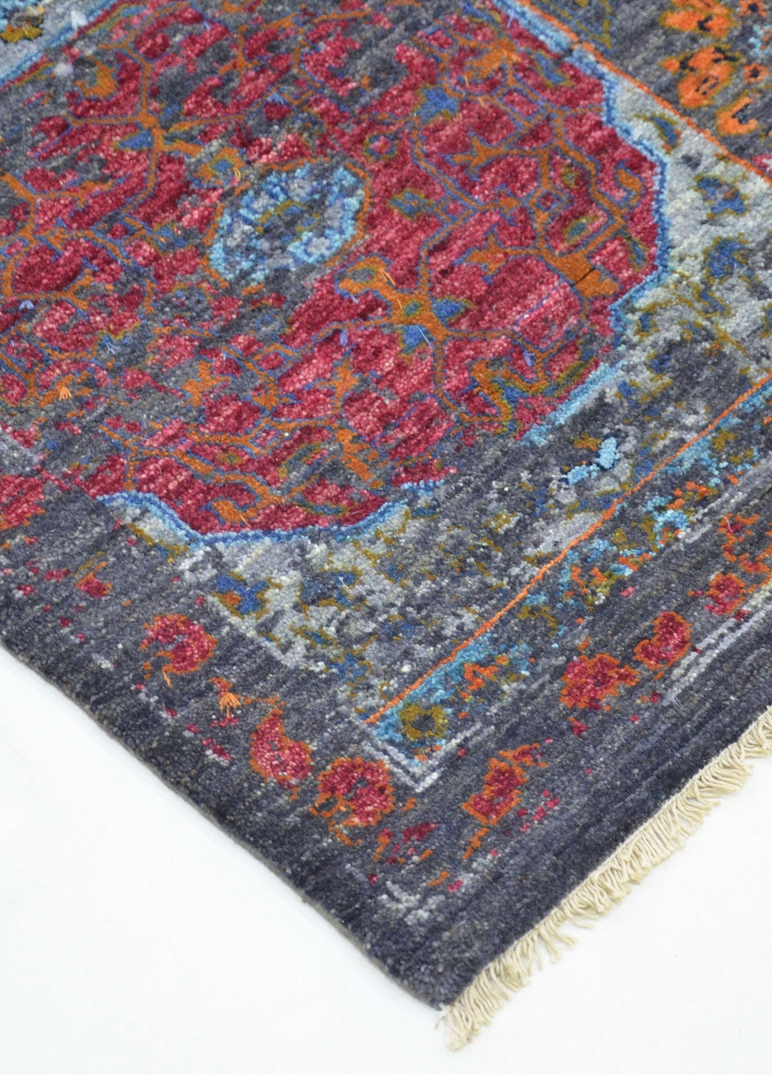 Mamluks Yün ve İpek El Dokuma Halı 247x170 cm