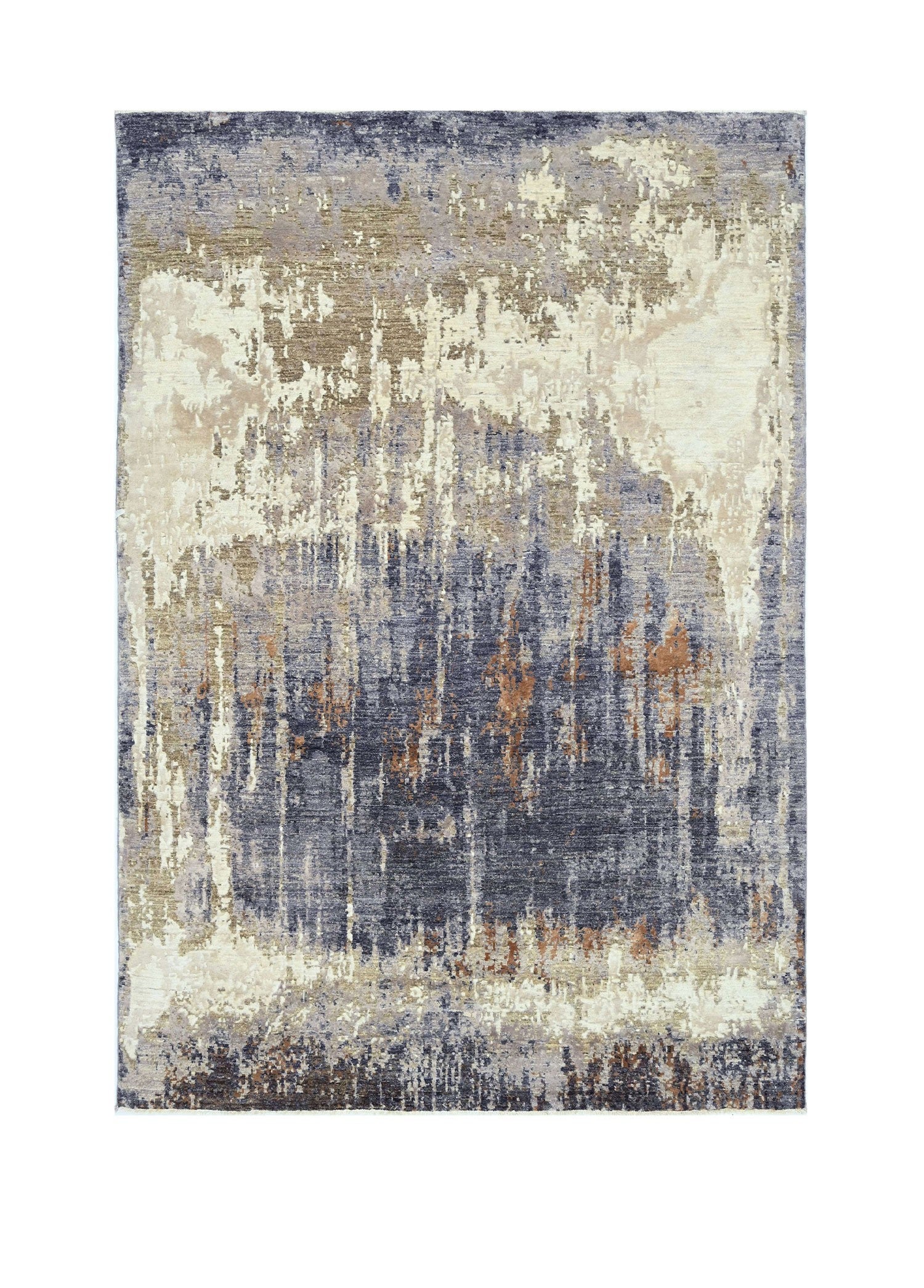 Fresco El Dokuma Yün ve İpek Halı 248x167 cm