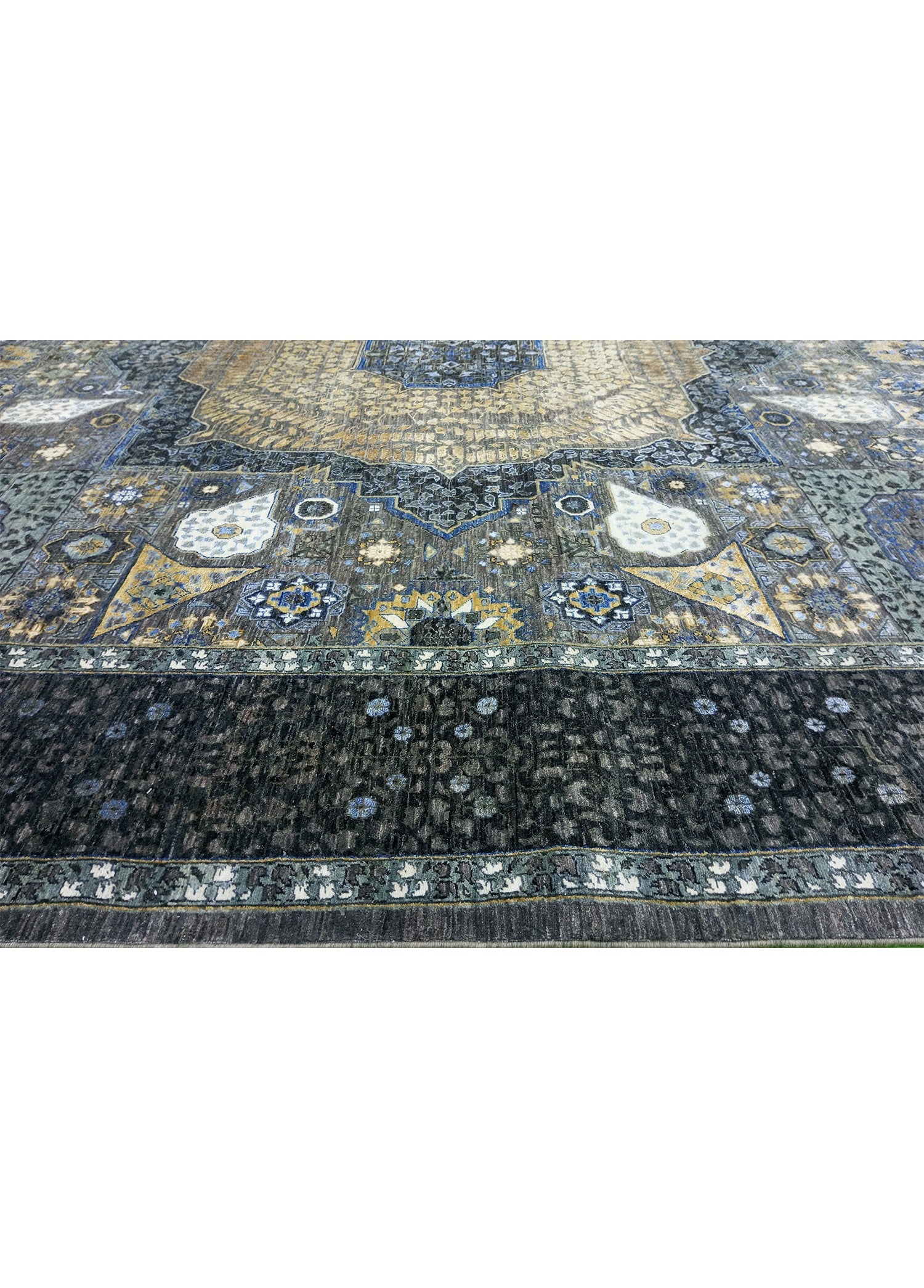 Mamluks Yün ve İpek El Dokuma Halı 290x251 cm