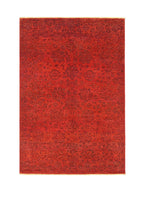 Ushak El Dokuma Yün Halı 246x163 cm