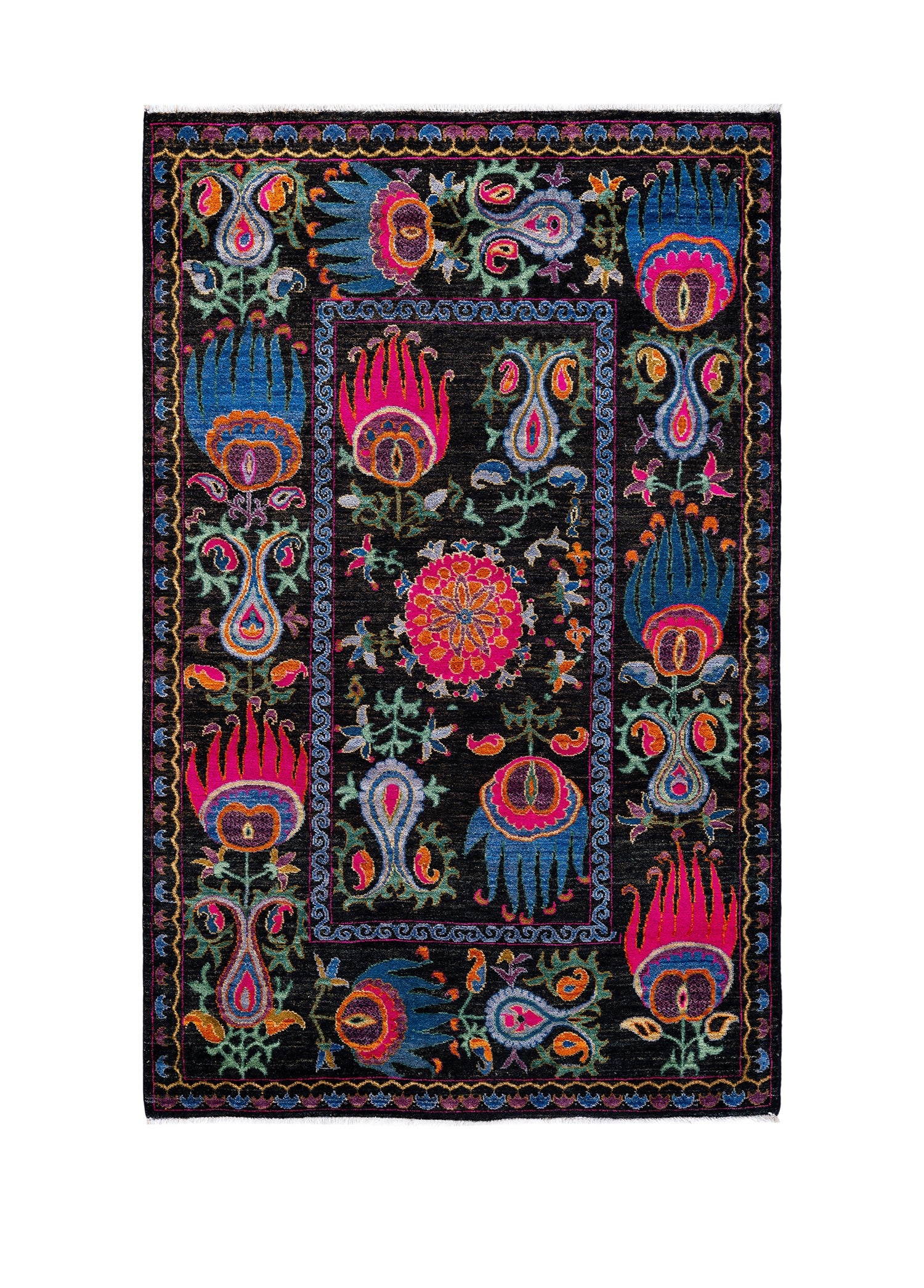 Arts N Crafts Yün El Dokuma Halı 200x126 cm