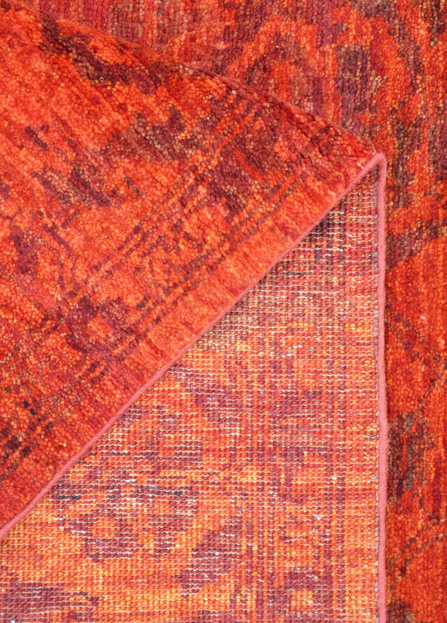 Ushak El Dokuma Yün Halı 246x163 cm