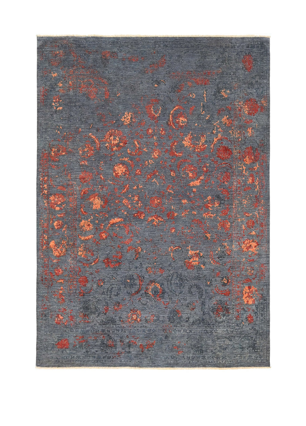 Ushak El Dokuma Yün ve İpek Halı 300x199 cm