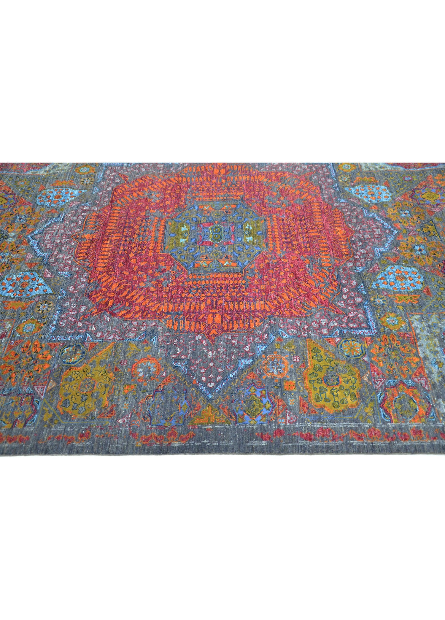 Mamluks Yün ve İpek El Dokuma Halı 247x170 cm