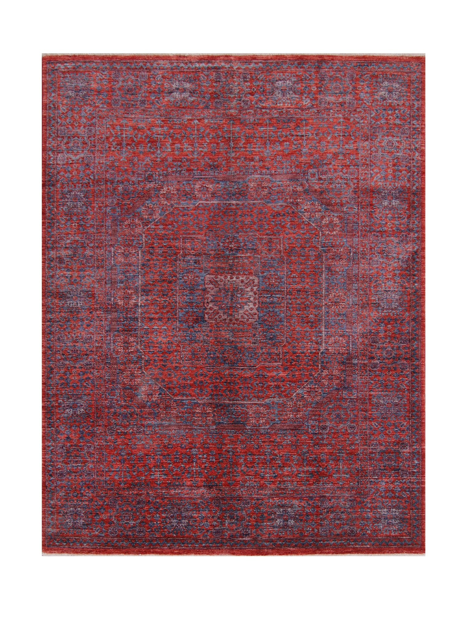 Mamluks Yün El Dokuma Halı 231x171 cm