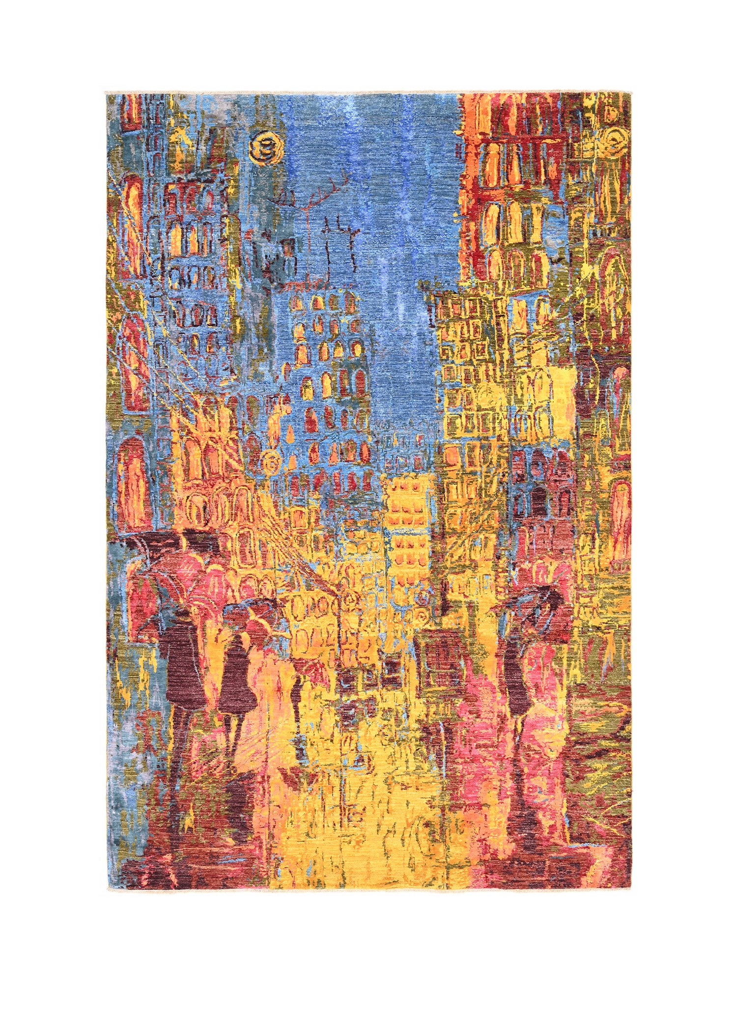 Fresco Yün ve İpek El Dokuma Halı 302x197 cm