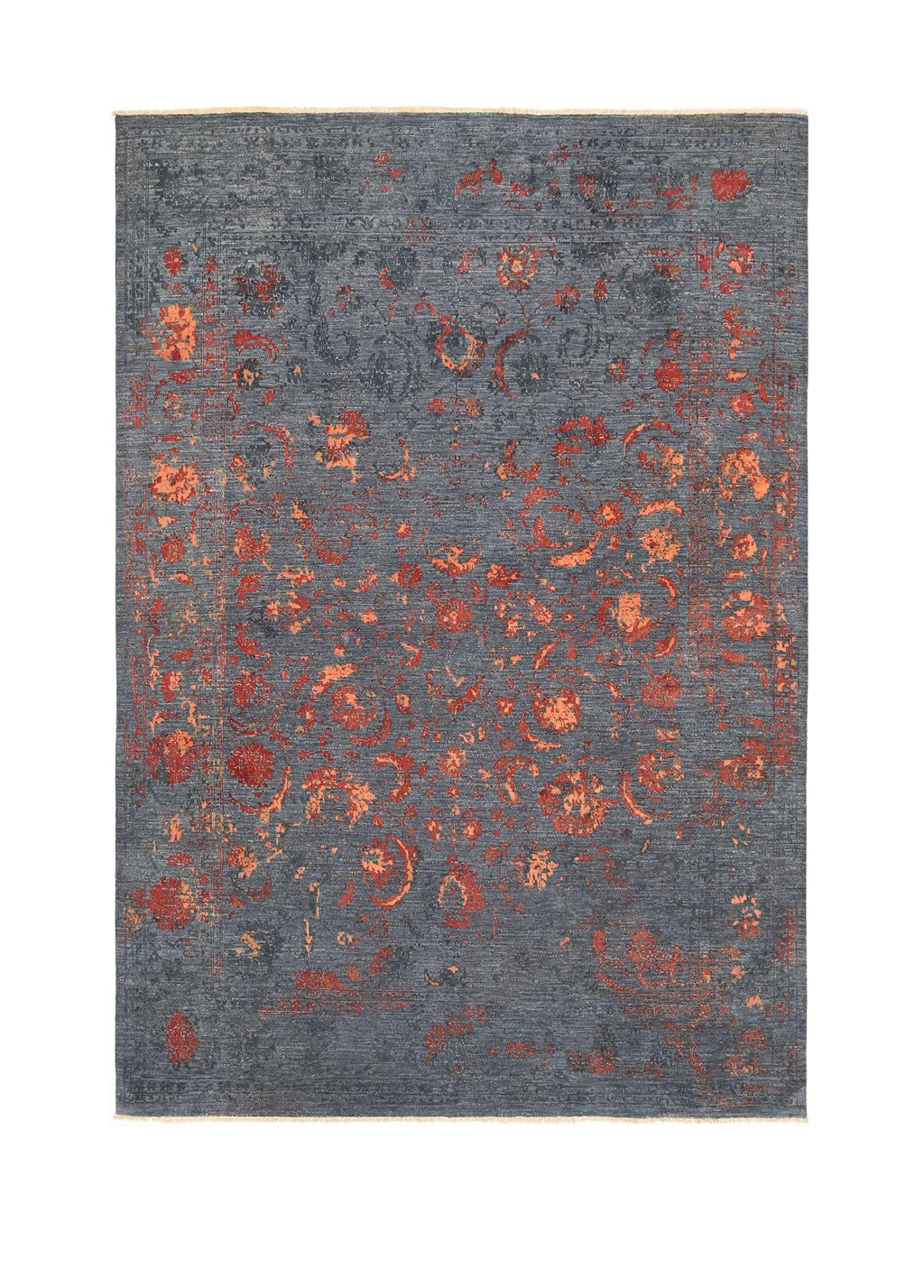Ushak El Dokuma Yün ve İpek Halı 300x243 cm