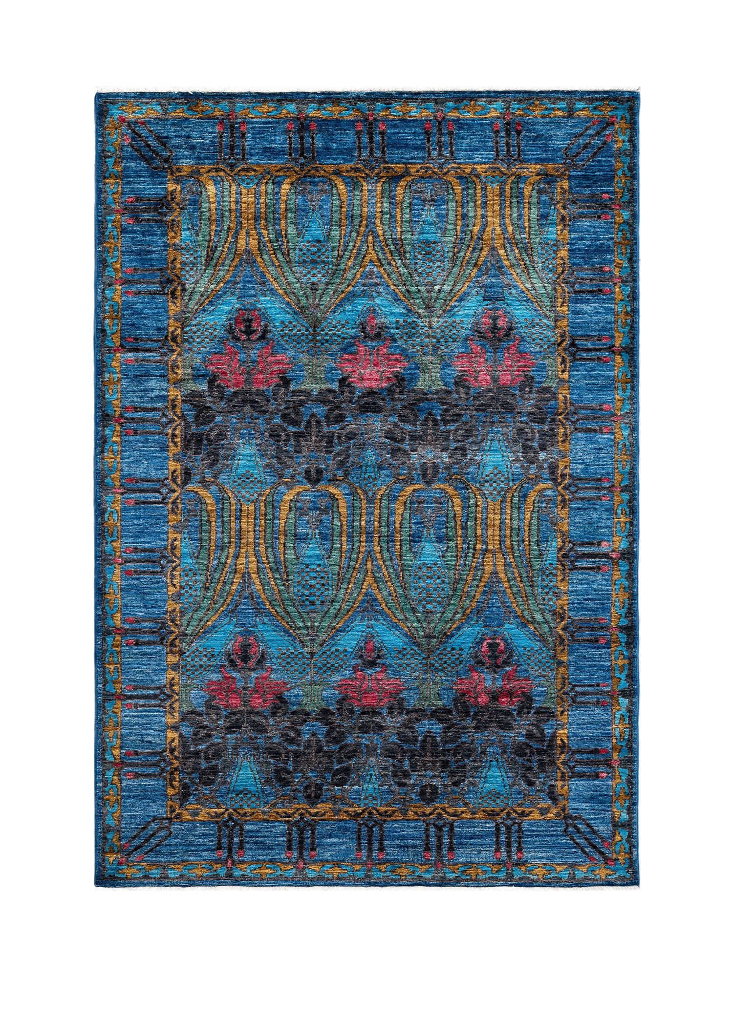 Arts N Crafts Yün El Dokuma Halı 178x121 cm