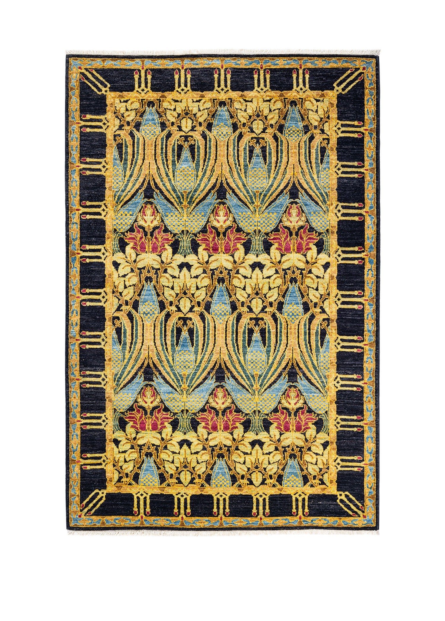 Arts N Crafts Yün El Dokuma Halı 188x124 cm