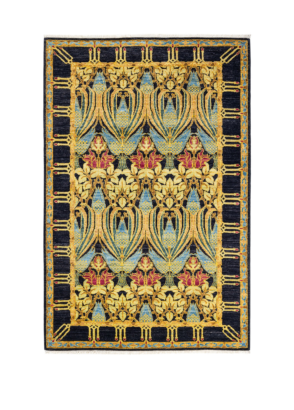 Arts N Crafts Yün El Dokuma Halı 188x124 cm