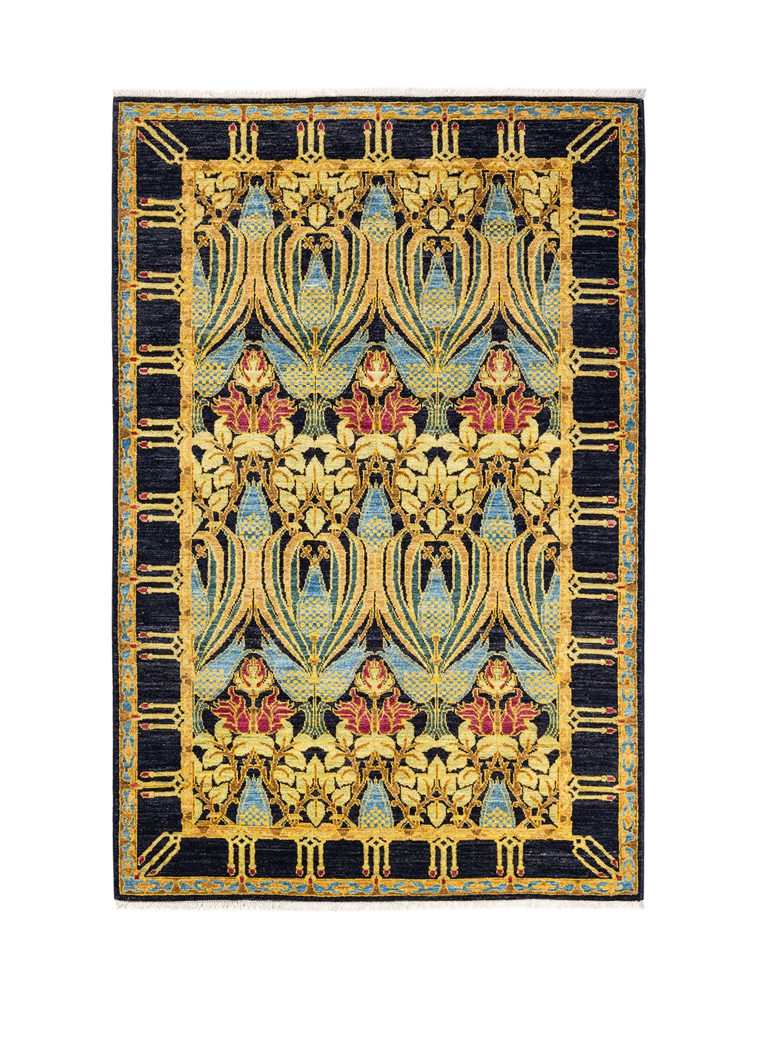 Arts N Crafts Yün El Dokuma Halı 188x124 cm