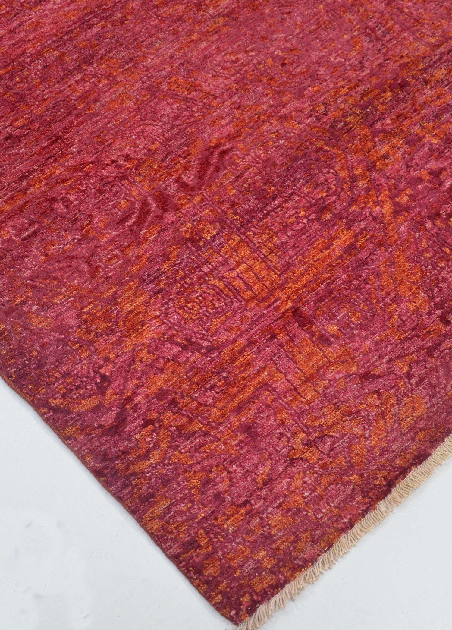 Ushak El Dokuma Yün ve İpek Halı 243x161 cm