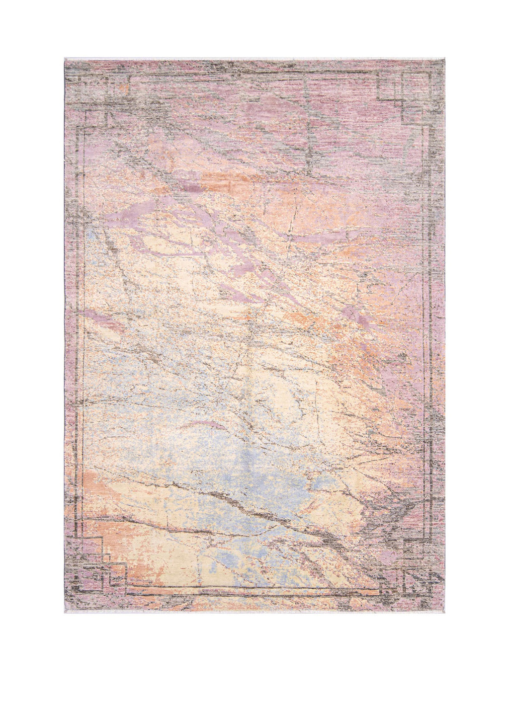 Marble El Dokuma Yün ve İpek Halı 239 x 172 cm