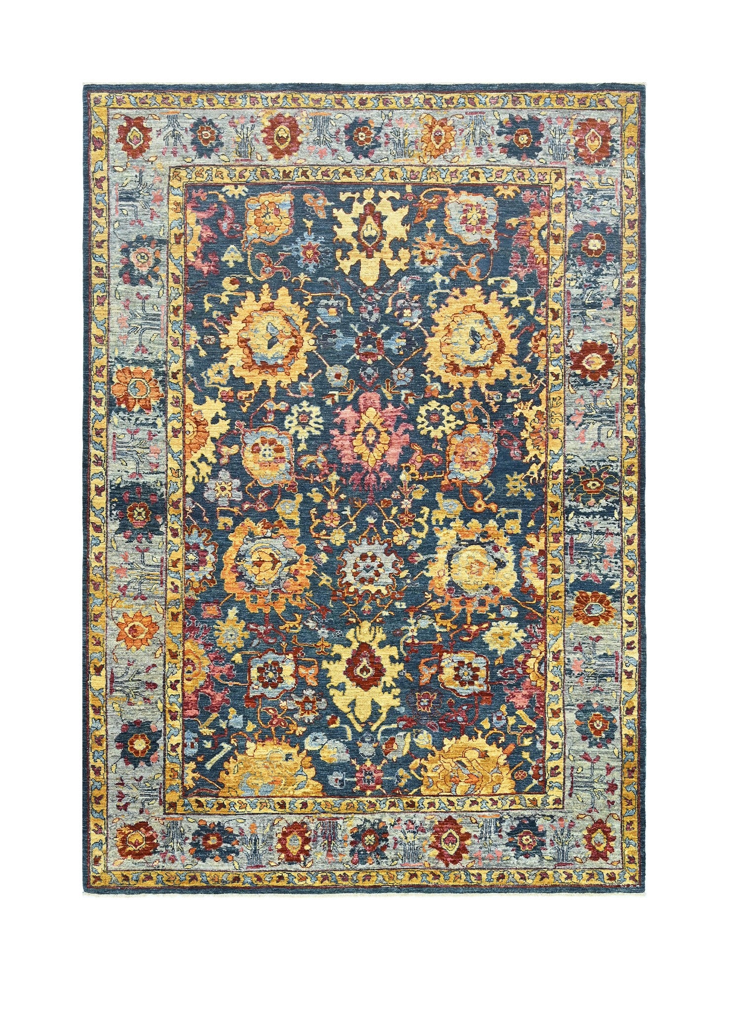 Ushak Yün El Dokuma Halı 300x201 cm