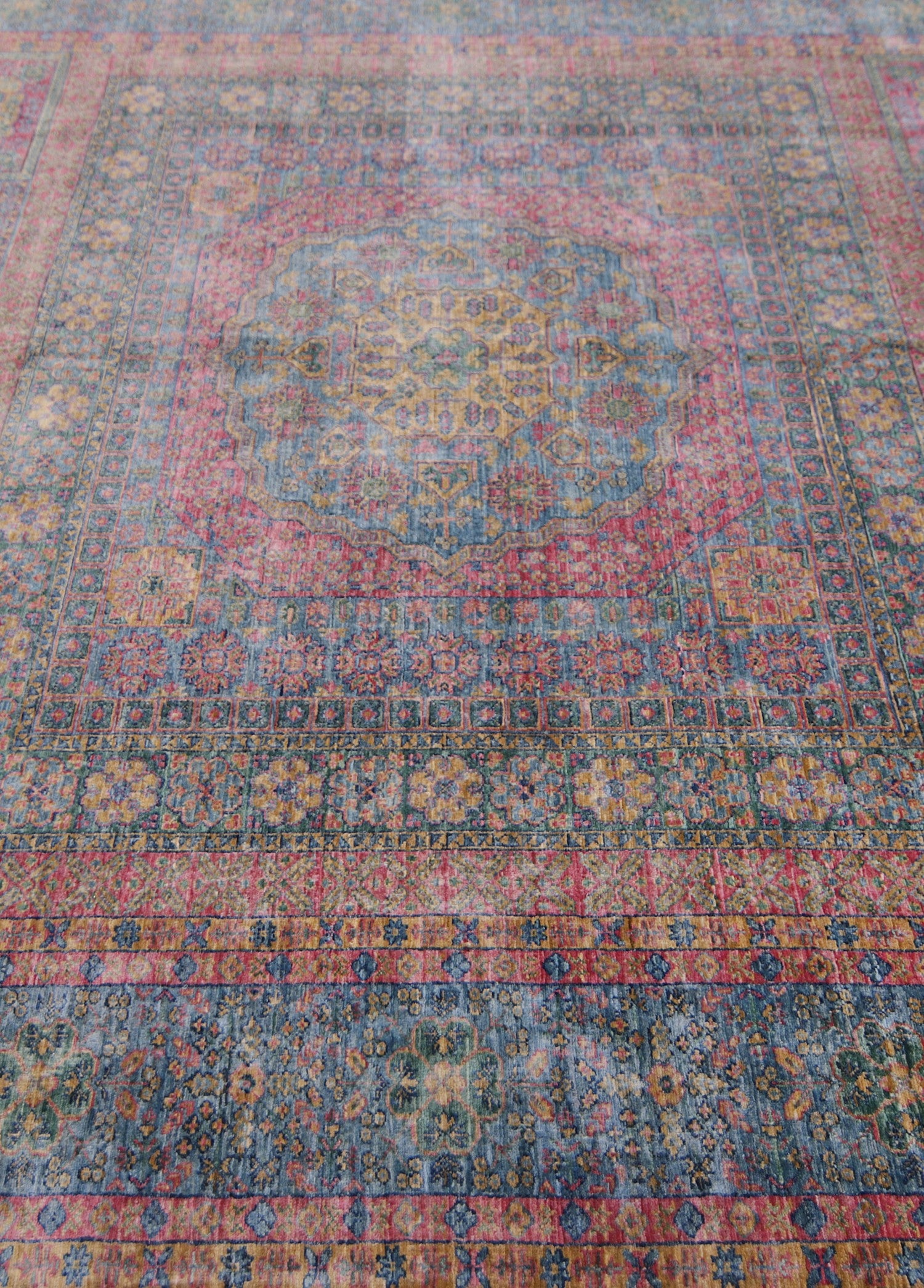 Mamluks Yün El Dokuma Halı 290x238 cm