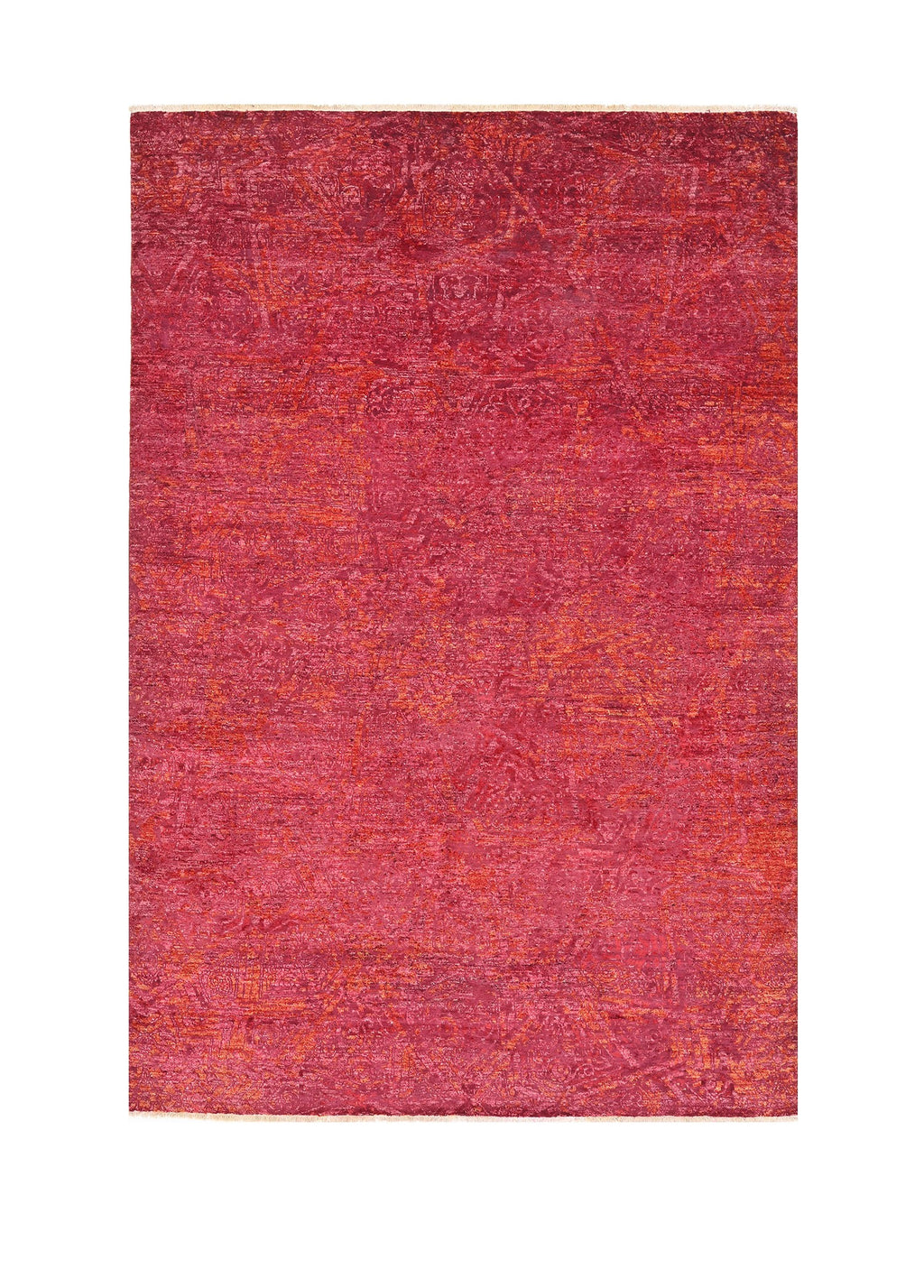 Ushak El Dokuma Yün ve İpek Halı 243x161 cm