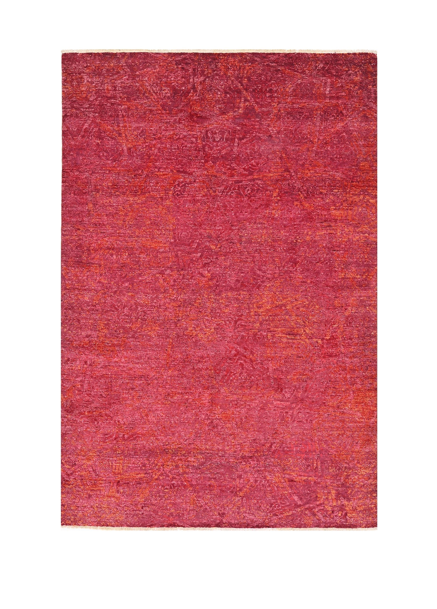Ushak El Dokuma Yün ve İpek Halı 243x161 cm