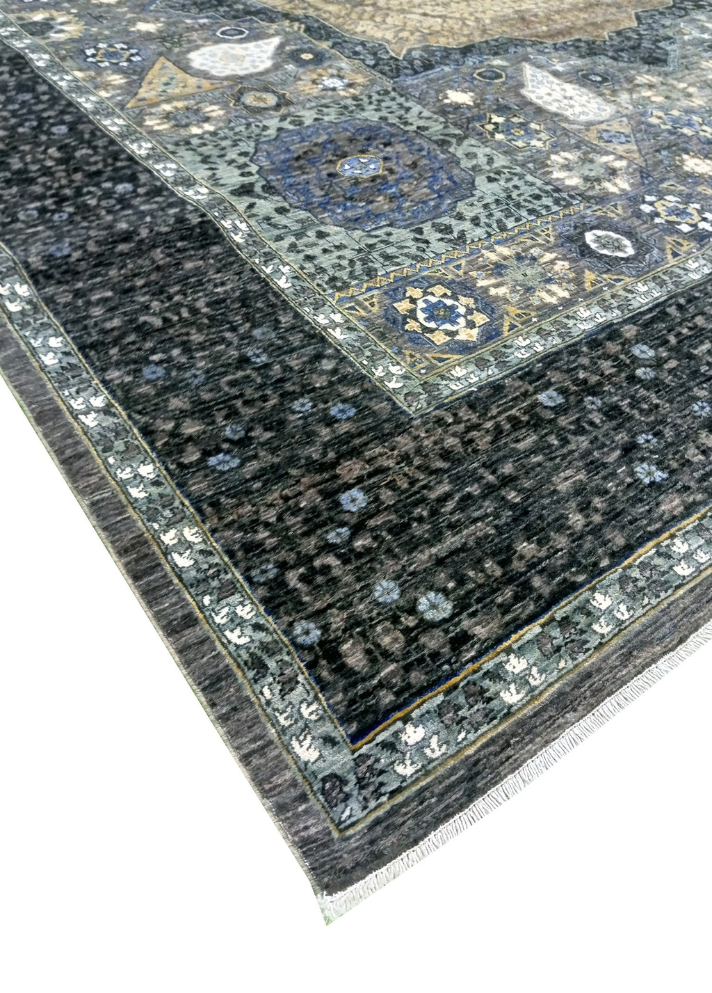 Mamluks Yün ve İpek El Dokuma Halı 290x251 cm