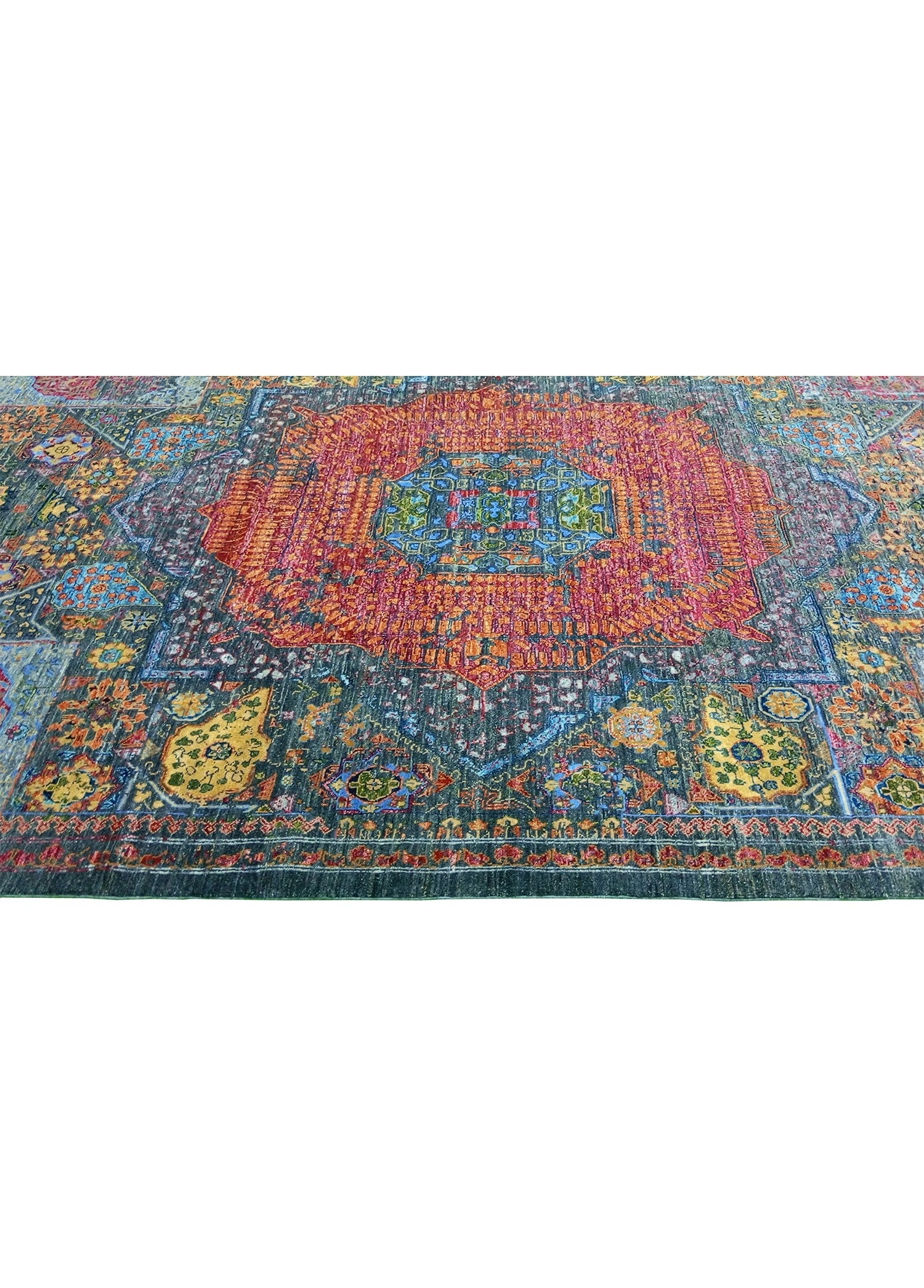 Mamluks Yün El Dokuma Halı 297x193 cm