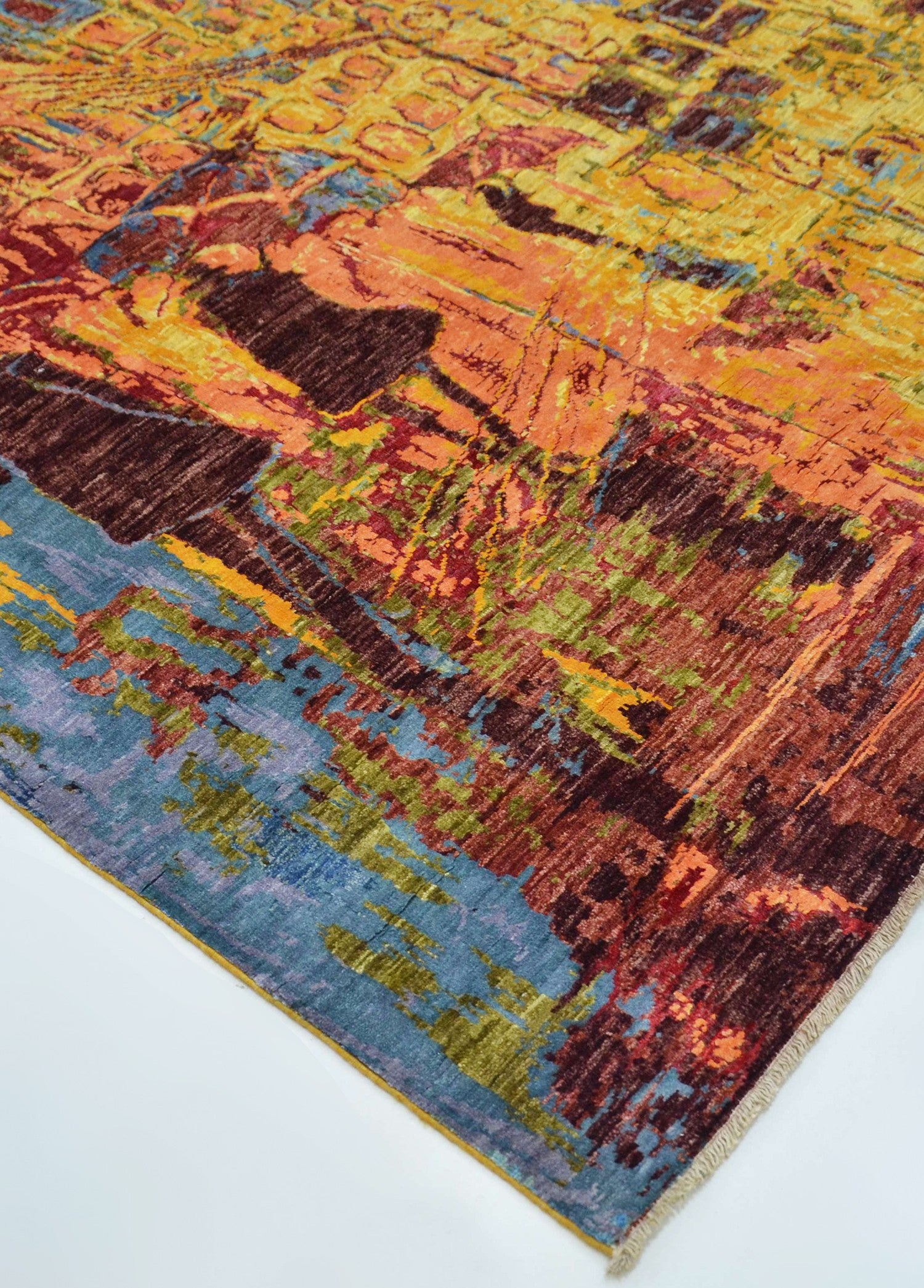 Fresco Yün ve İpek El Dokuma Halı 305X242 cm