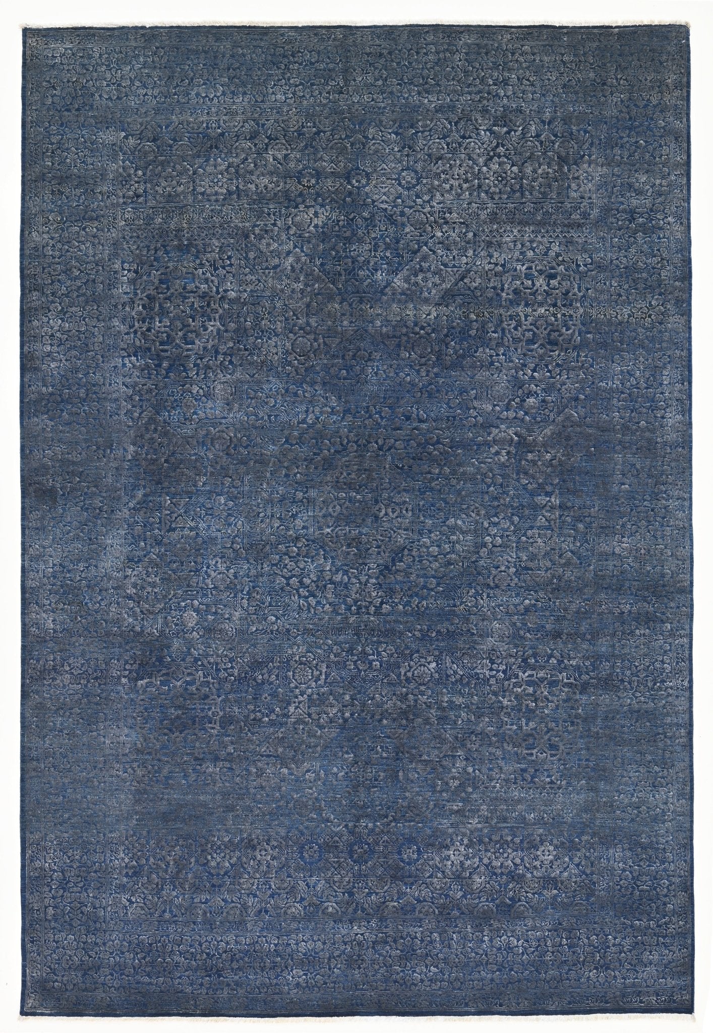 Elysium Blue El Dokuma Yün ve İpek Halı 294x198 cm - Borr Halı