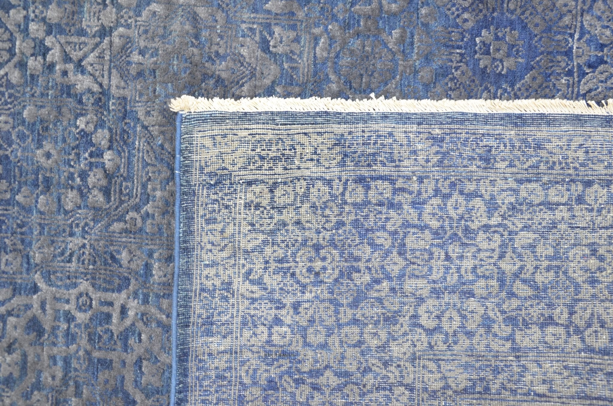 Elysium Blue El Dokuma Yün ve İpek Halı 294x198 cm - Borr Halı