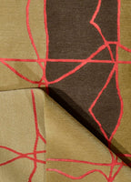Entwine Rouge El Dokuma Yün ve İpek Halı 299 x 254 cm - Borr Halı