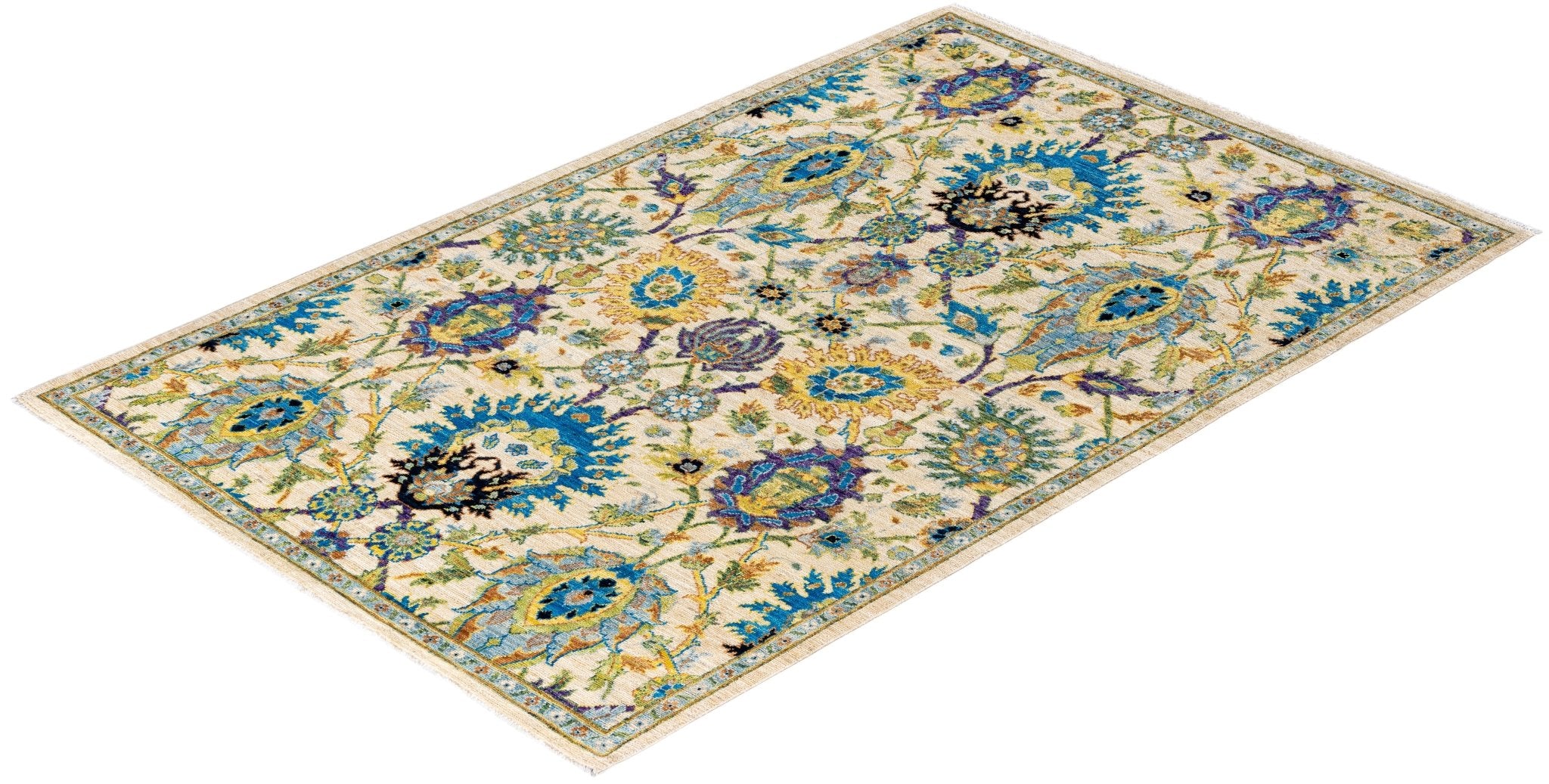 Everbloom El Dokuma Yün Halı 204 x 132 cm - Borr Halı