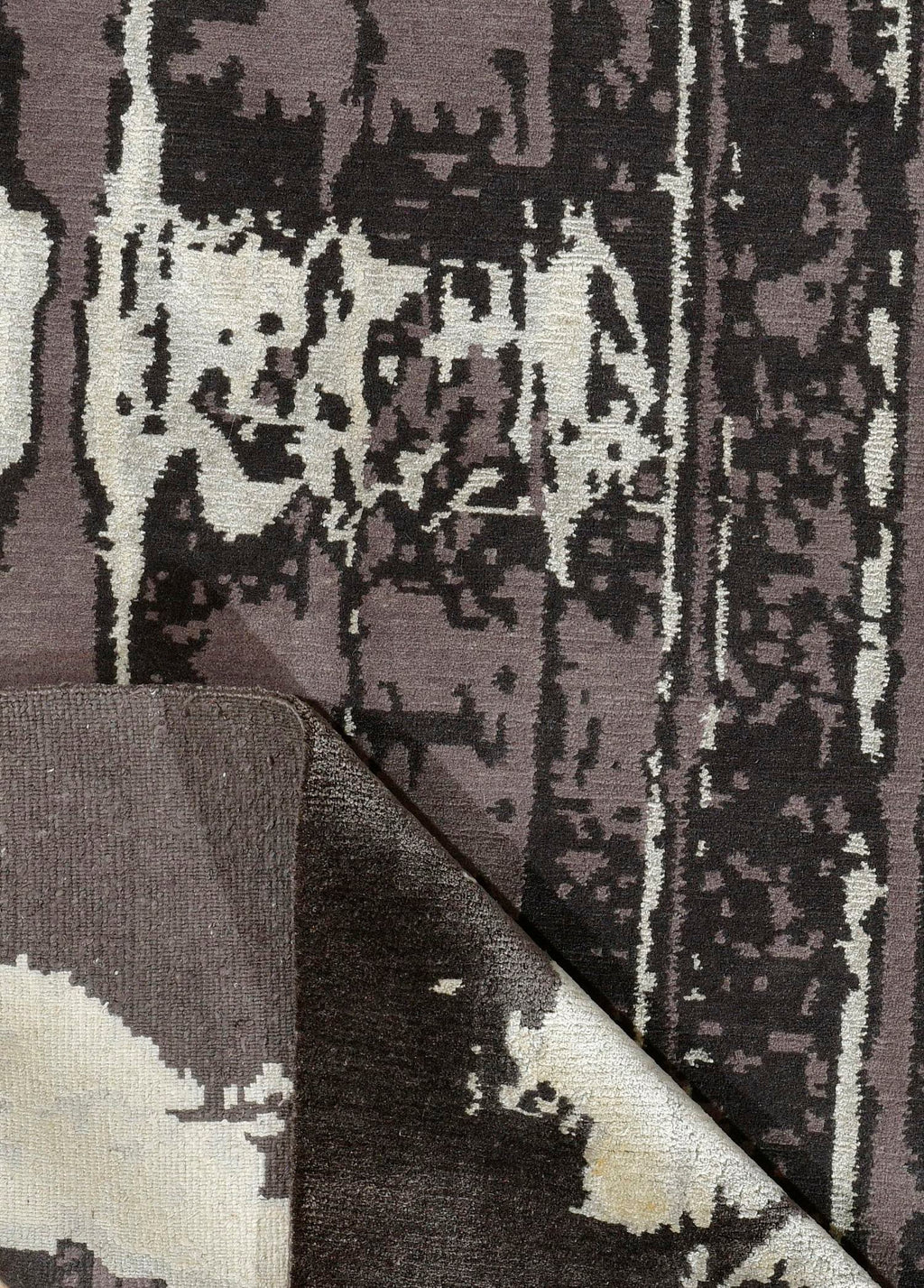 Palimpsest El Dokuma Yün ve İpek Halı 350 x 250 cm - Borr Halı