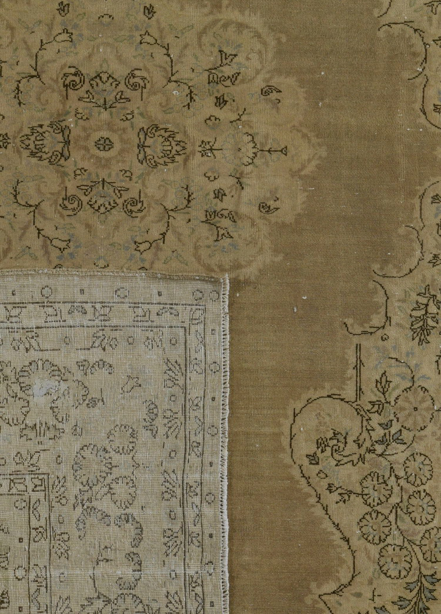 Zarveth Vintage El Dokuma Yün Halı 293 x 200 cm