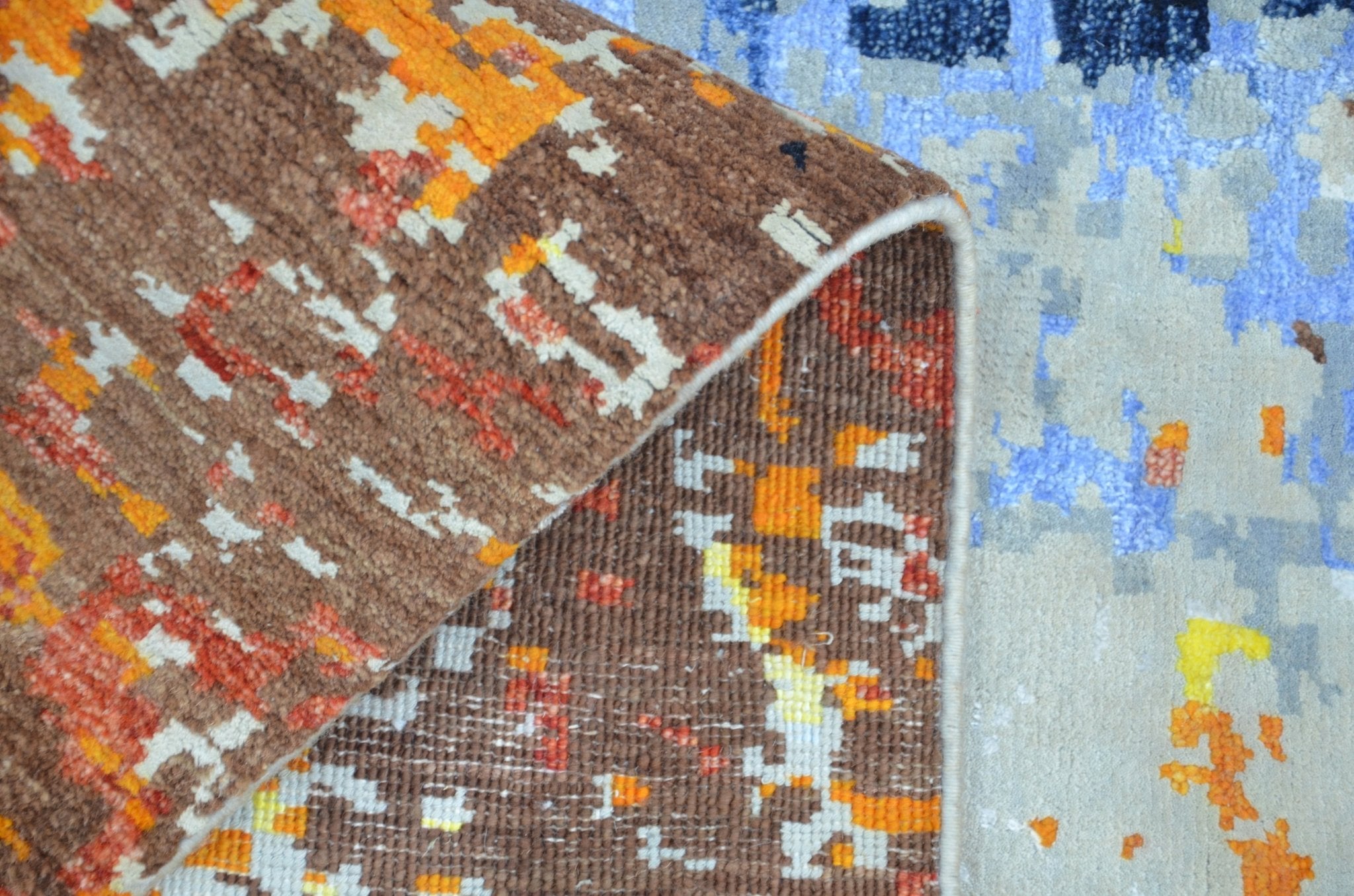 Fauve El Dokuma Yün ve İpek Halı 304x249 cm - Borr Halı