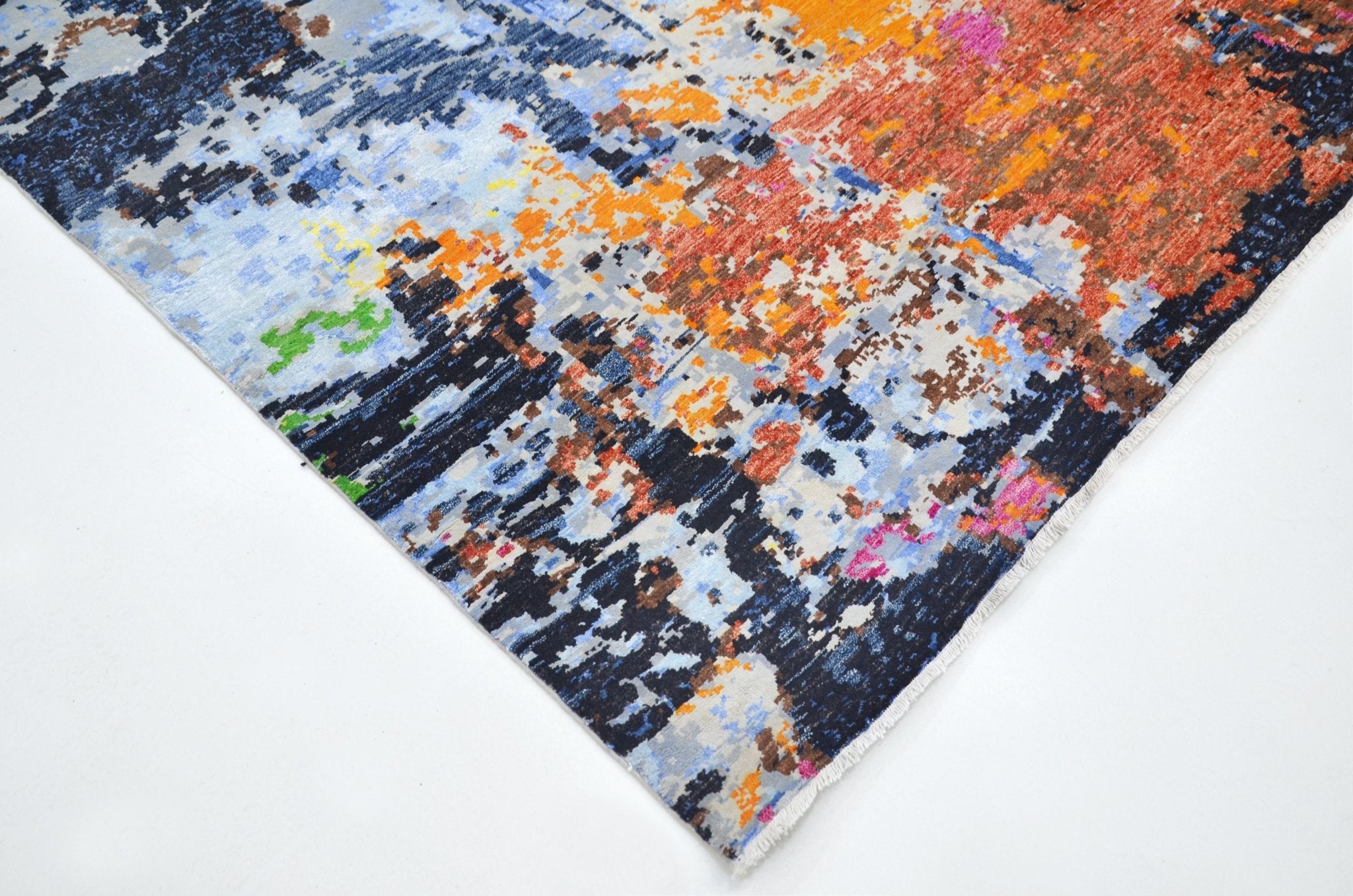 Fauve El Dokuma Yün ve İpek Halı 304x249 cm - Borr Halı