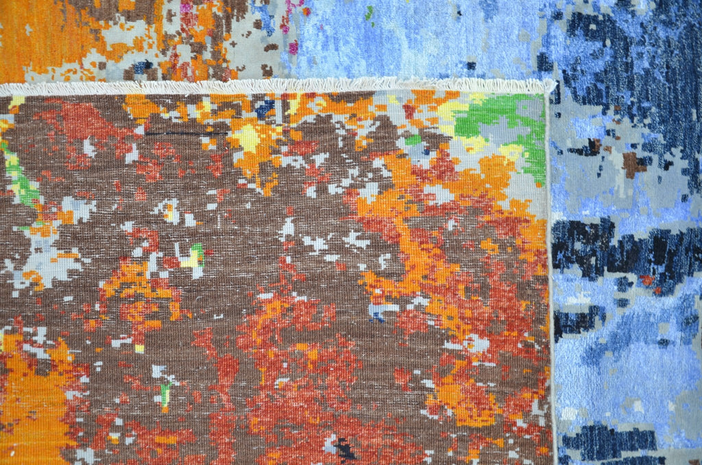 Fauve El Dokuma Yün ve İpek Halı 304x249 cm - Borr Halı