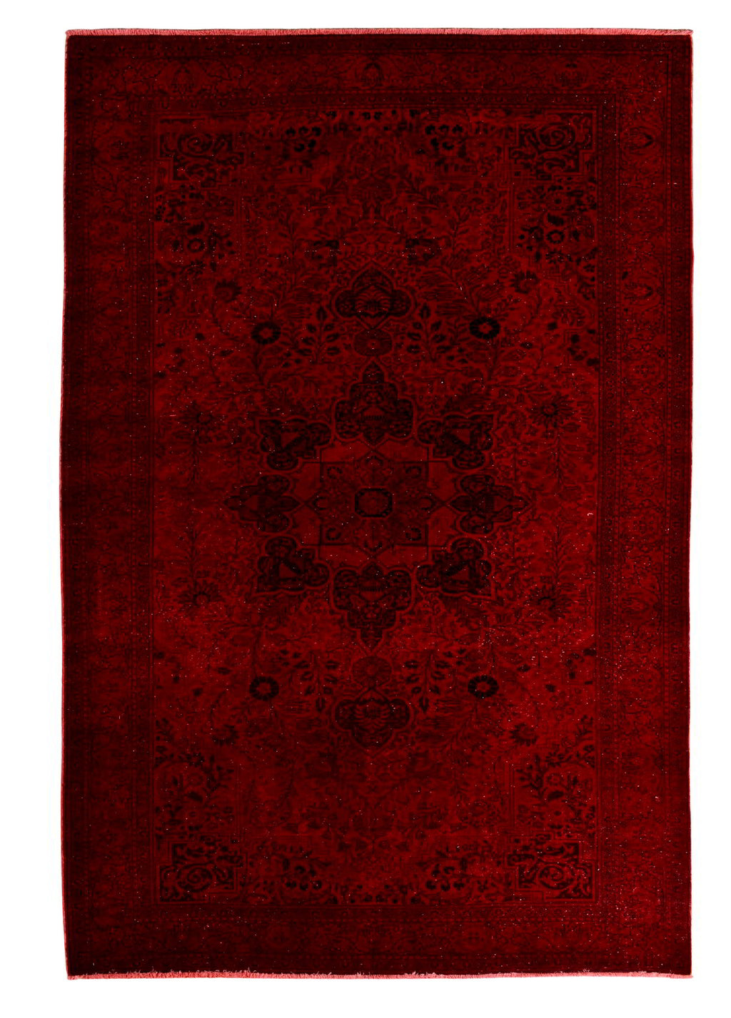 Darveth Walnut Vintage El Dokuma Yün Halı 291 x 197 cm