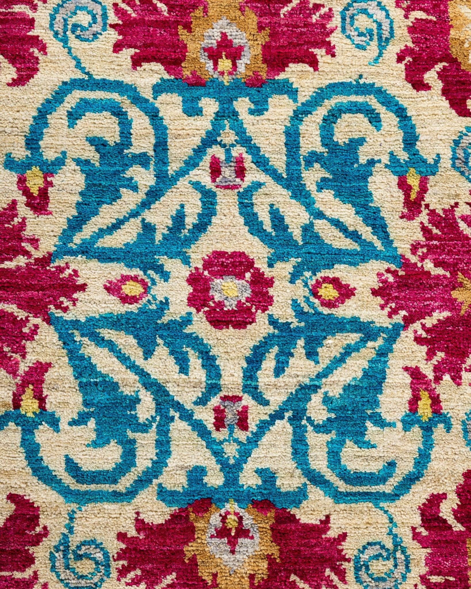 Fergana El Dokuma Yün ve İpek Halı 236x153 cm - Borr Halı