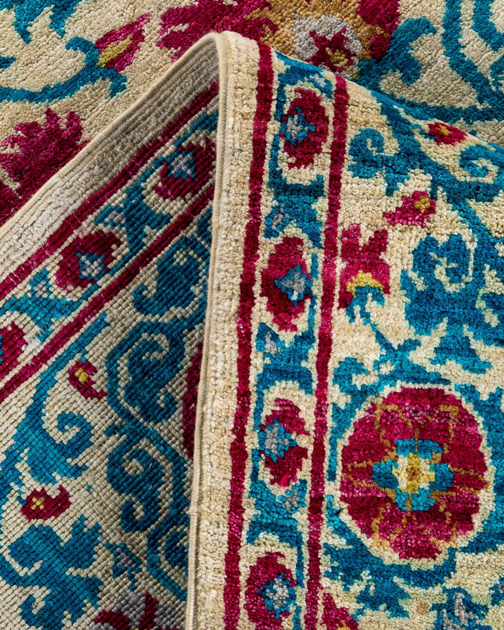 Fergana El Dokuma Yün ve İpek Halı 236x153 cm - Borr Halı