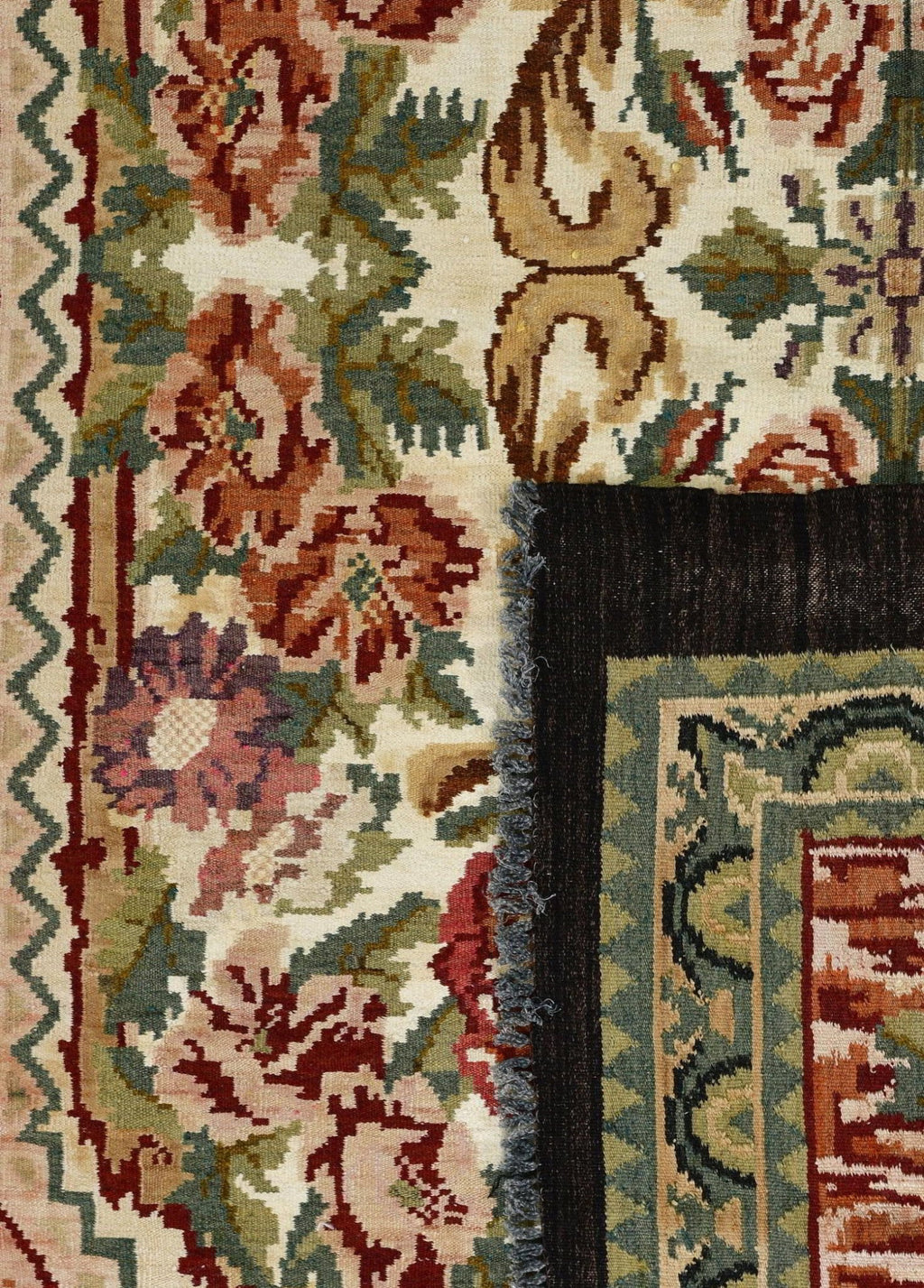 Fiorella El Dokuma Yün Kilim 293x212 cm - Borr Halı