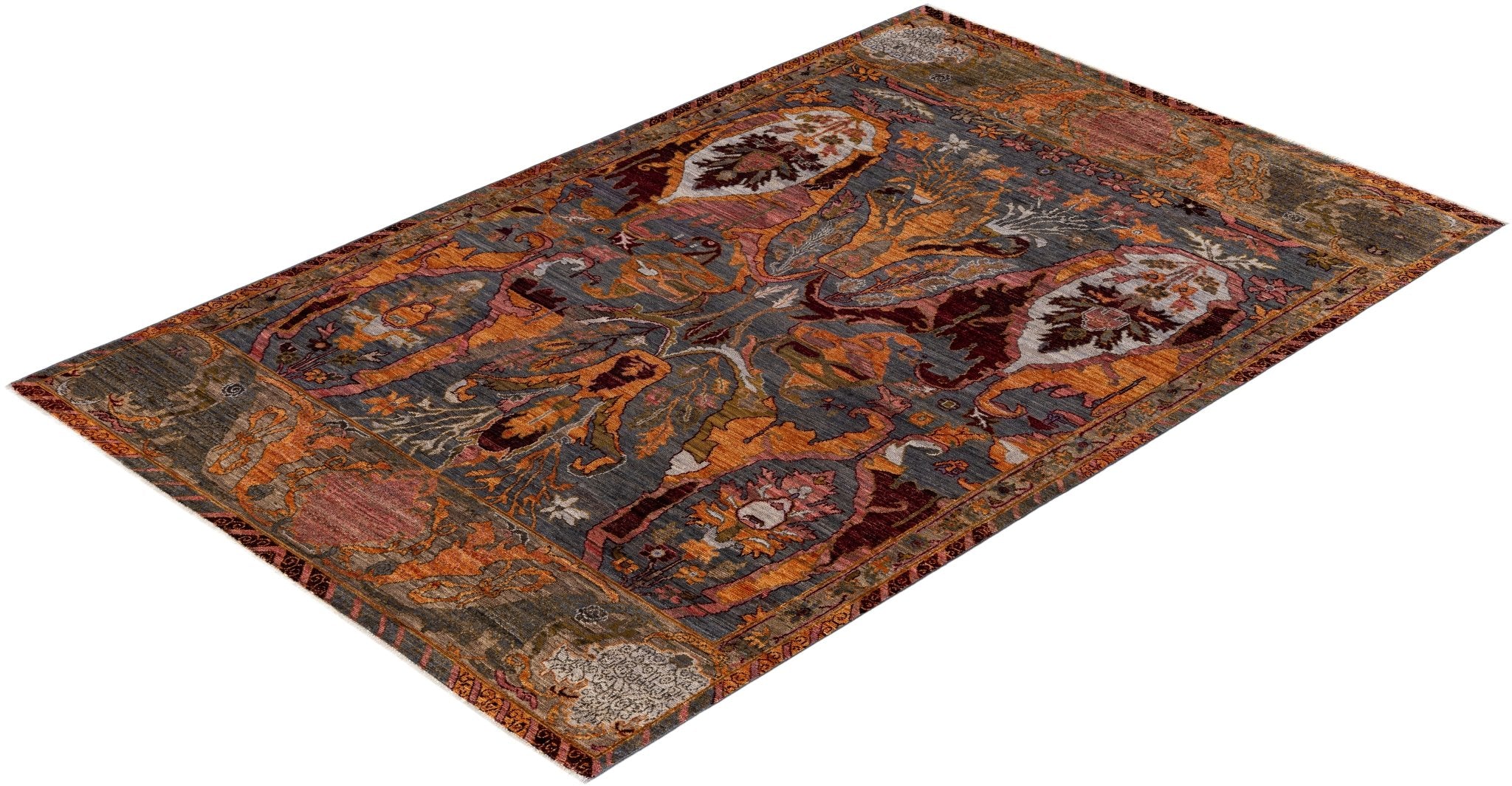 Golden Ember El Dokuma Yün Halı 273x178 cm - Borr Halı
