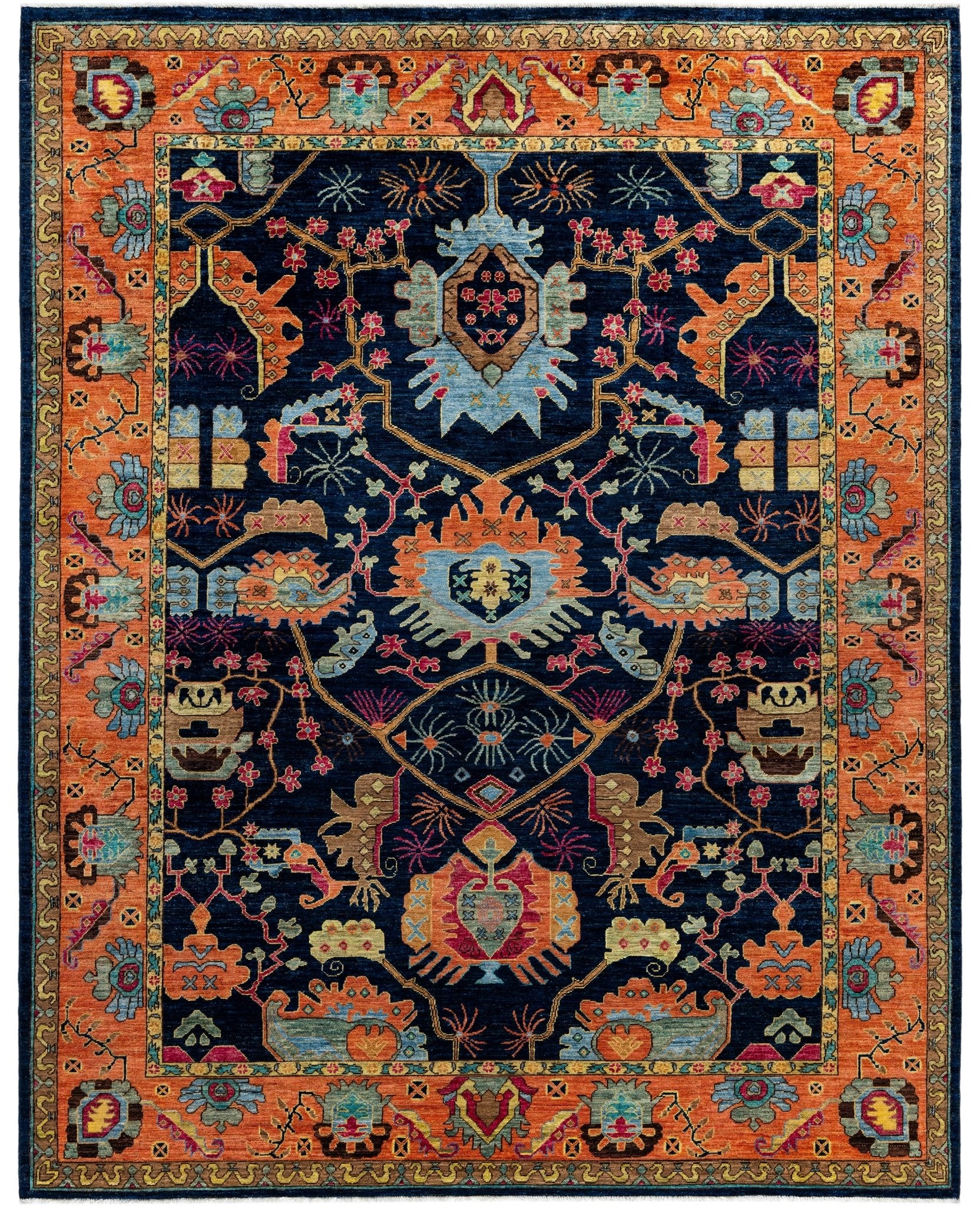 Golden Mirage El Dokume Yün Halı 304x241 cm - Borr Halı