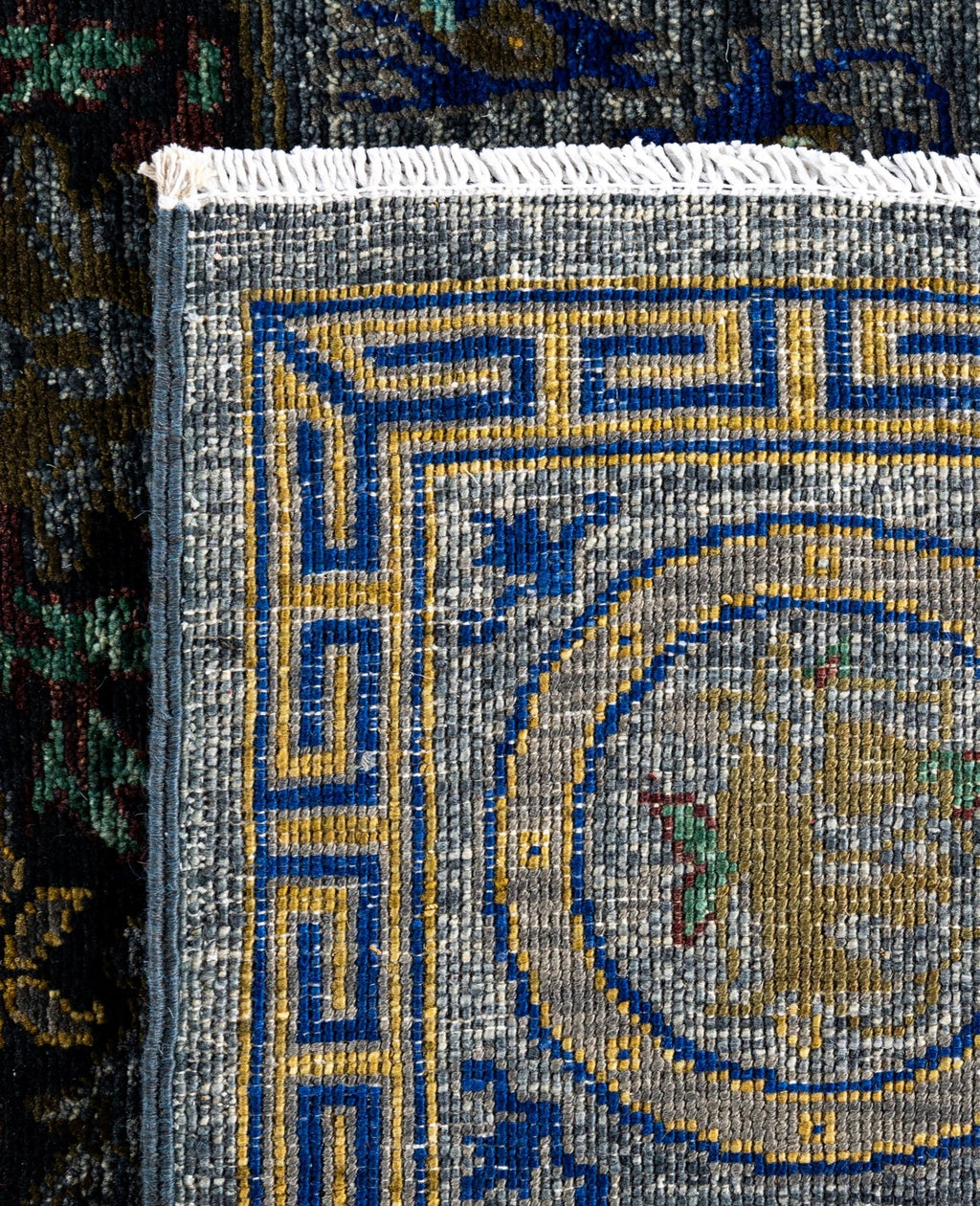 Imperial Phoenix Blue El Dokuma Yün Halı 268 x 186 cm - Borr Halı