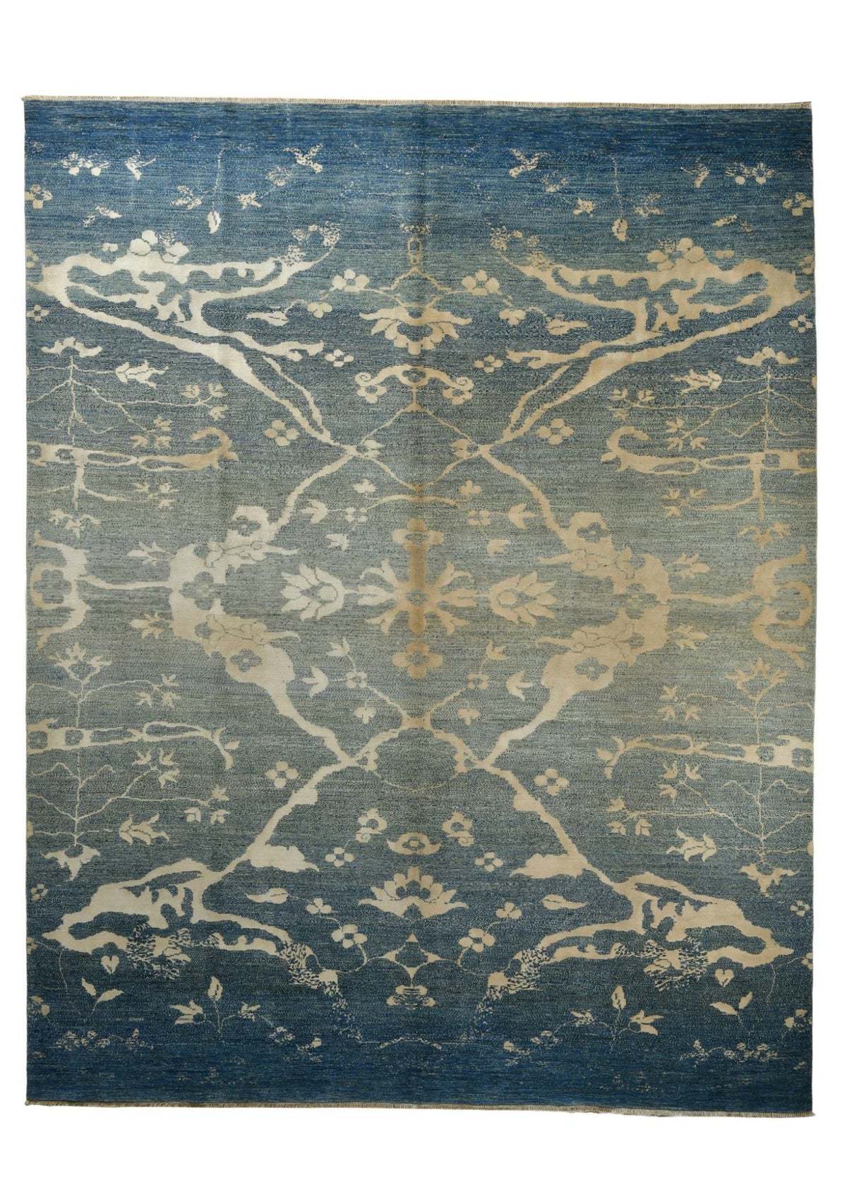 Isfara El Dokuma Yün ve İpek Halı 300 x 242 cm - Borr Halı