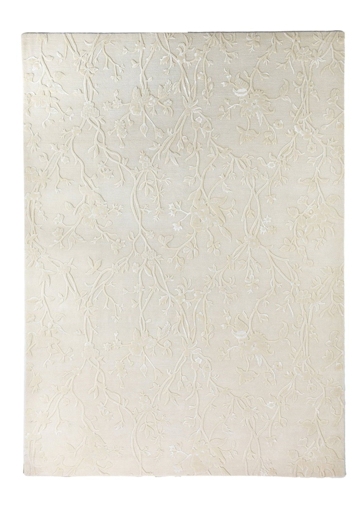 Ivoree El Dokuma Yün ve İpek Halı 317x244 cm - Borr Halı