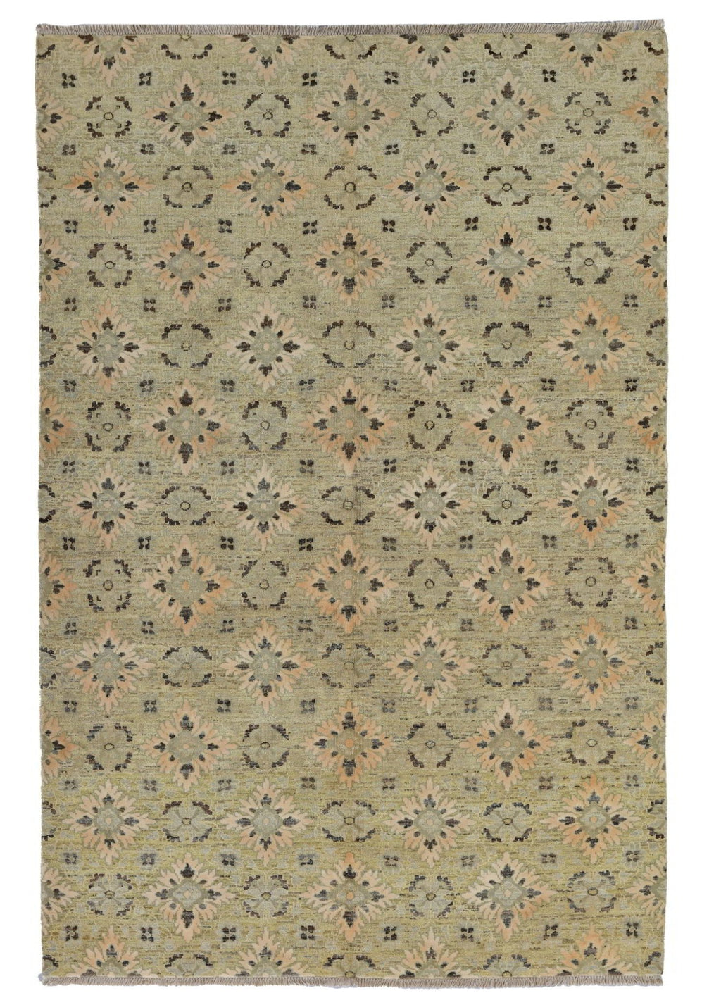 Jade Echo El Dokuma Yün Halı 185x123 cm - Borr Halı