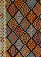 Kaleido El Dokuma Yün Kilim 298x209 cm - Borr Halı